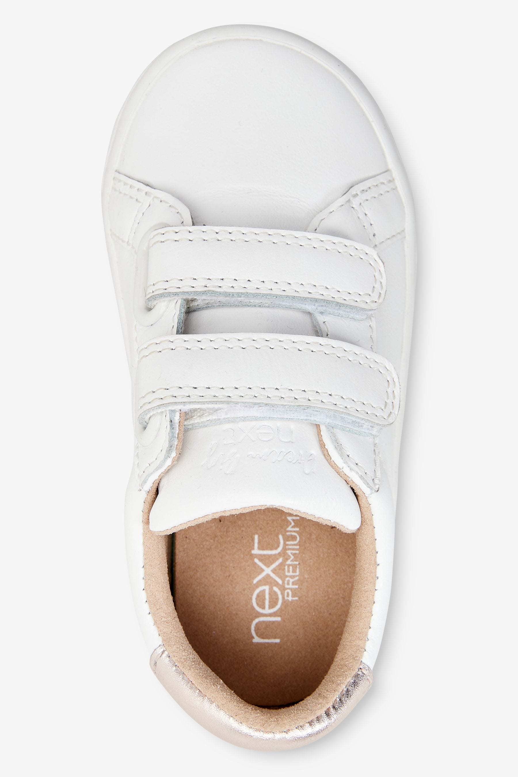 White Leather Trainers