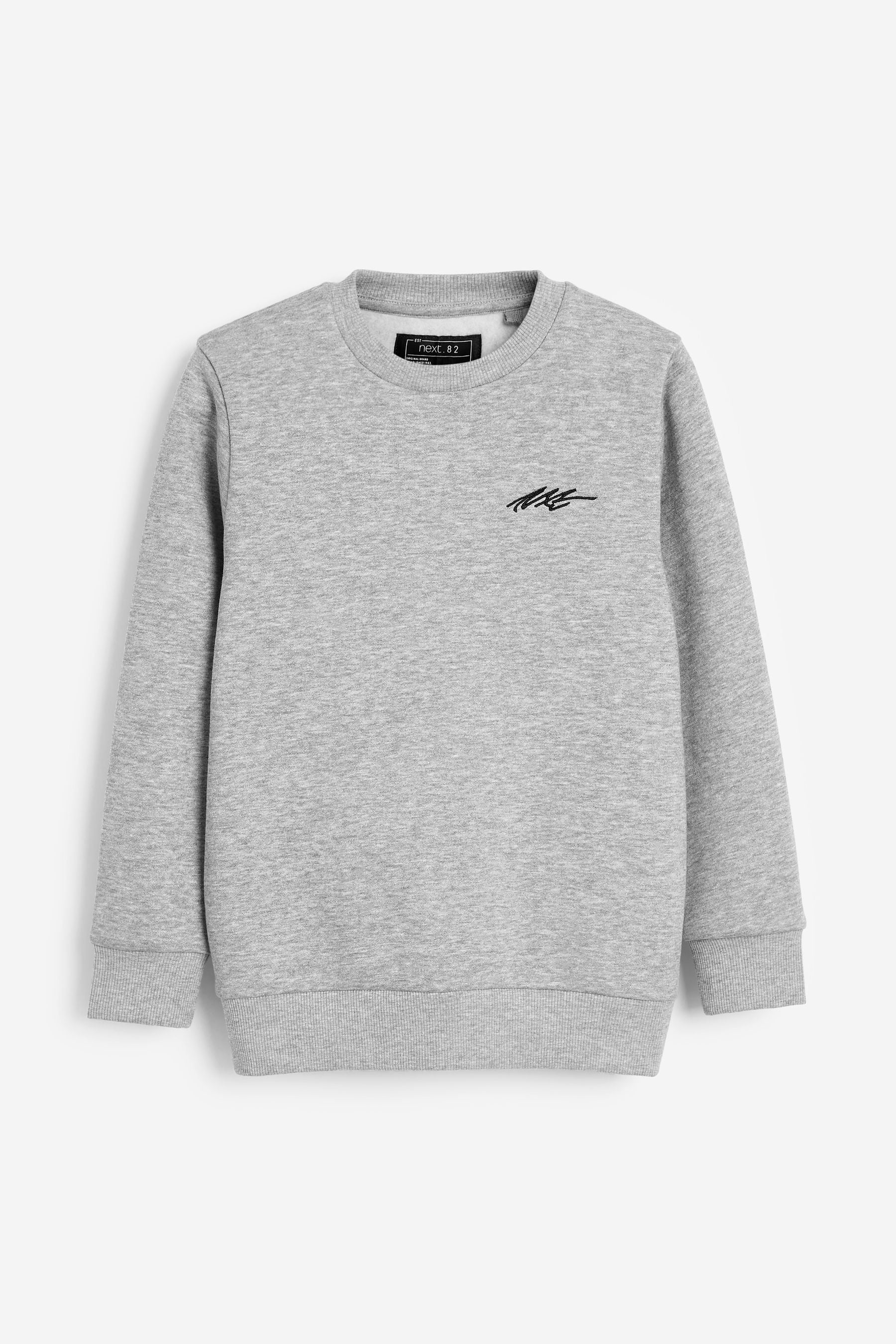 Grey Sweatshirt Set Heavyweight Plain (3-16yrs)