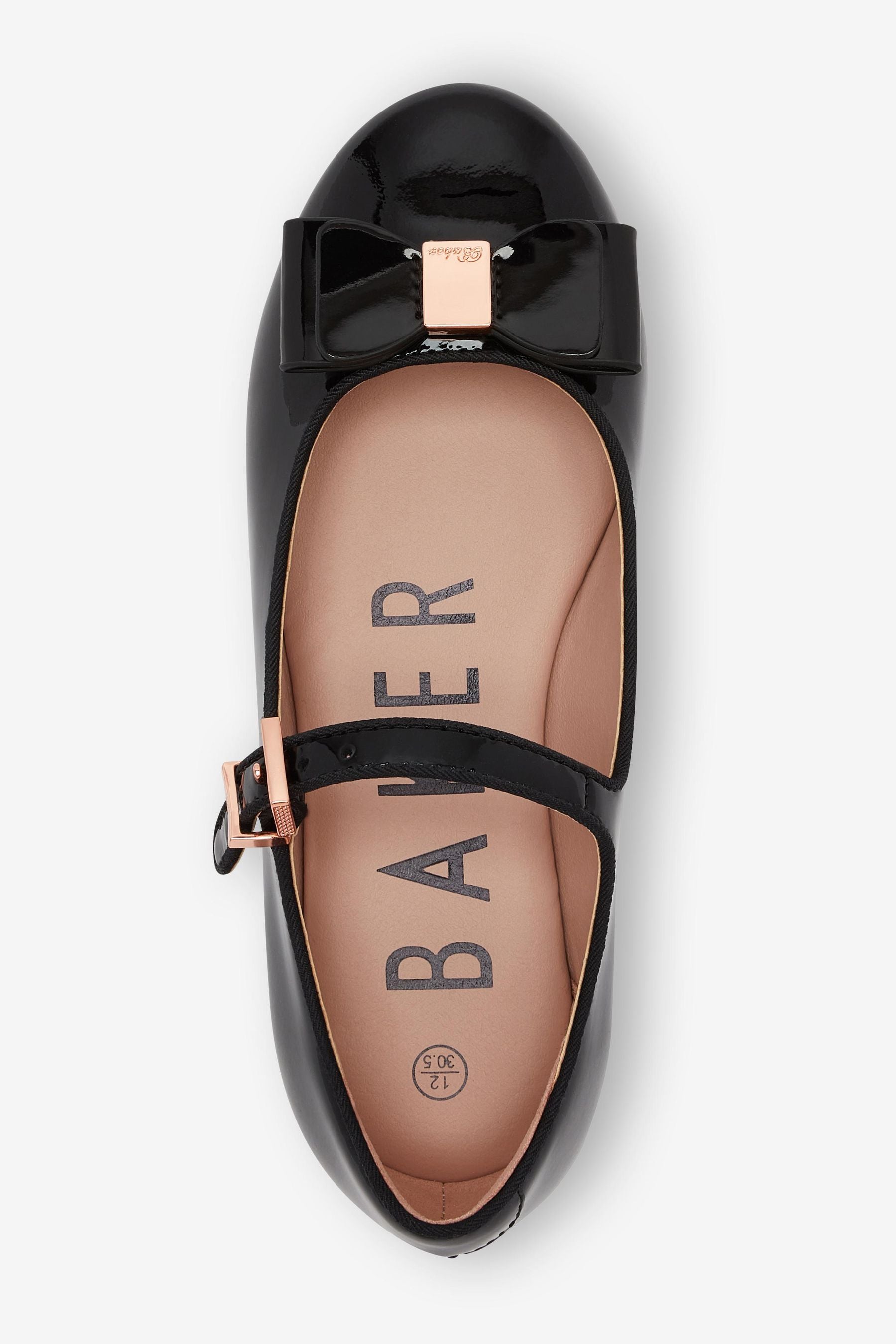 Black Baker by Ted Baker Black Mary Jane Shoes