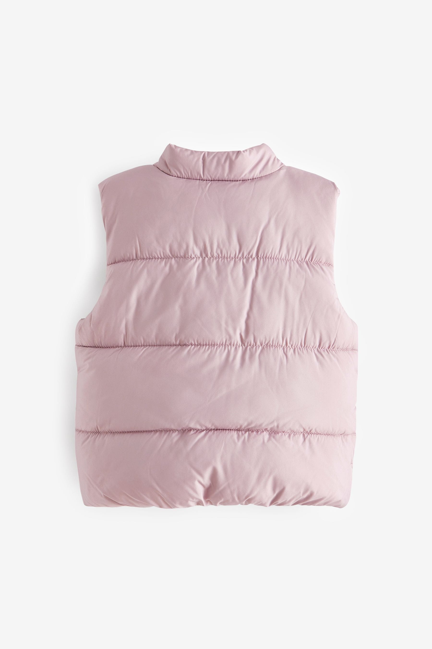 Pink Baby Padded Gilet (0mths-2yrs)