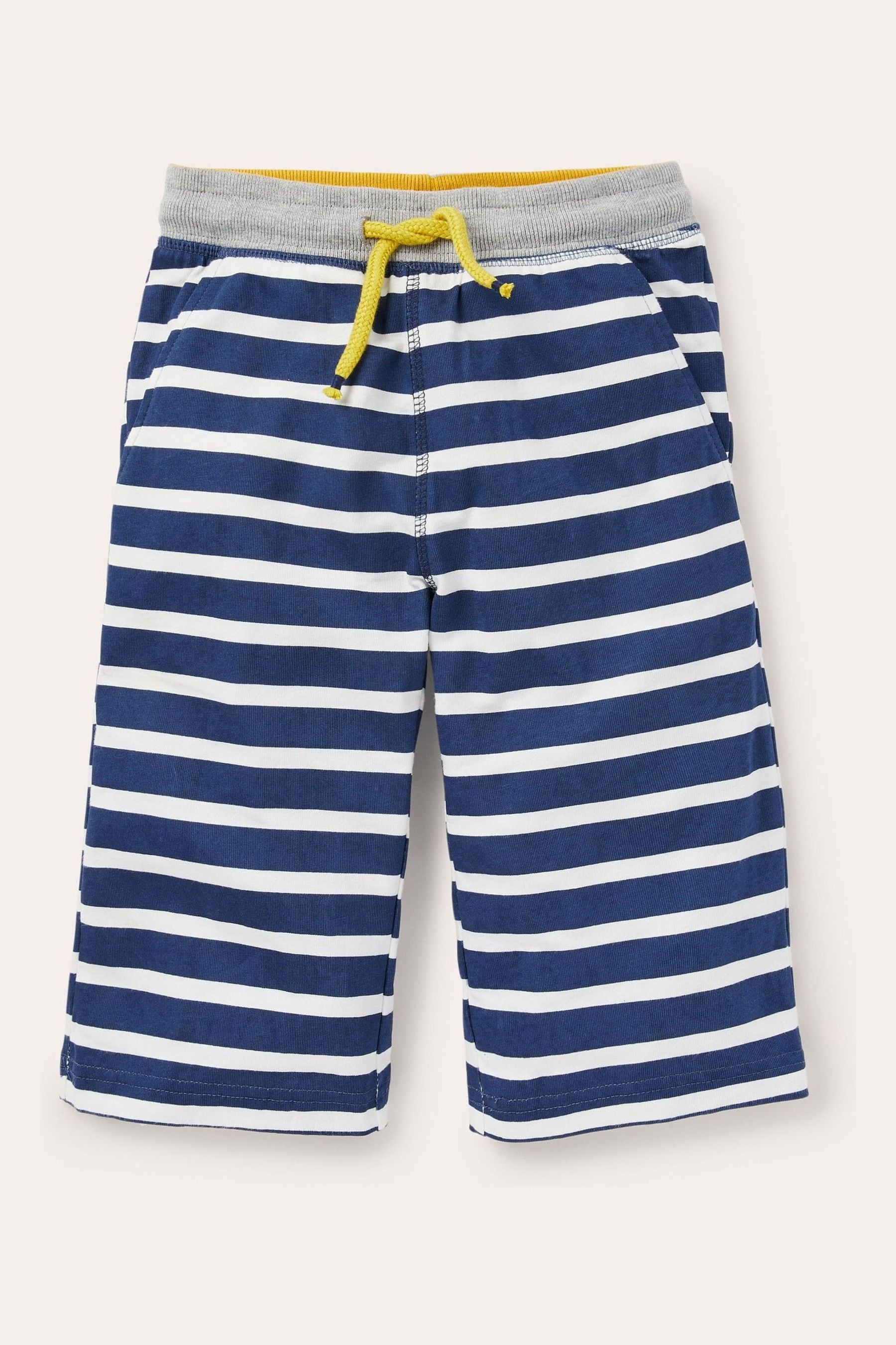 Navy Blue Boden Jersey Baggie Shorts