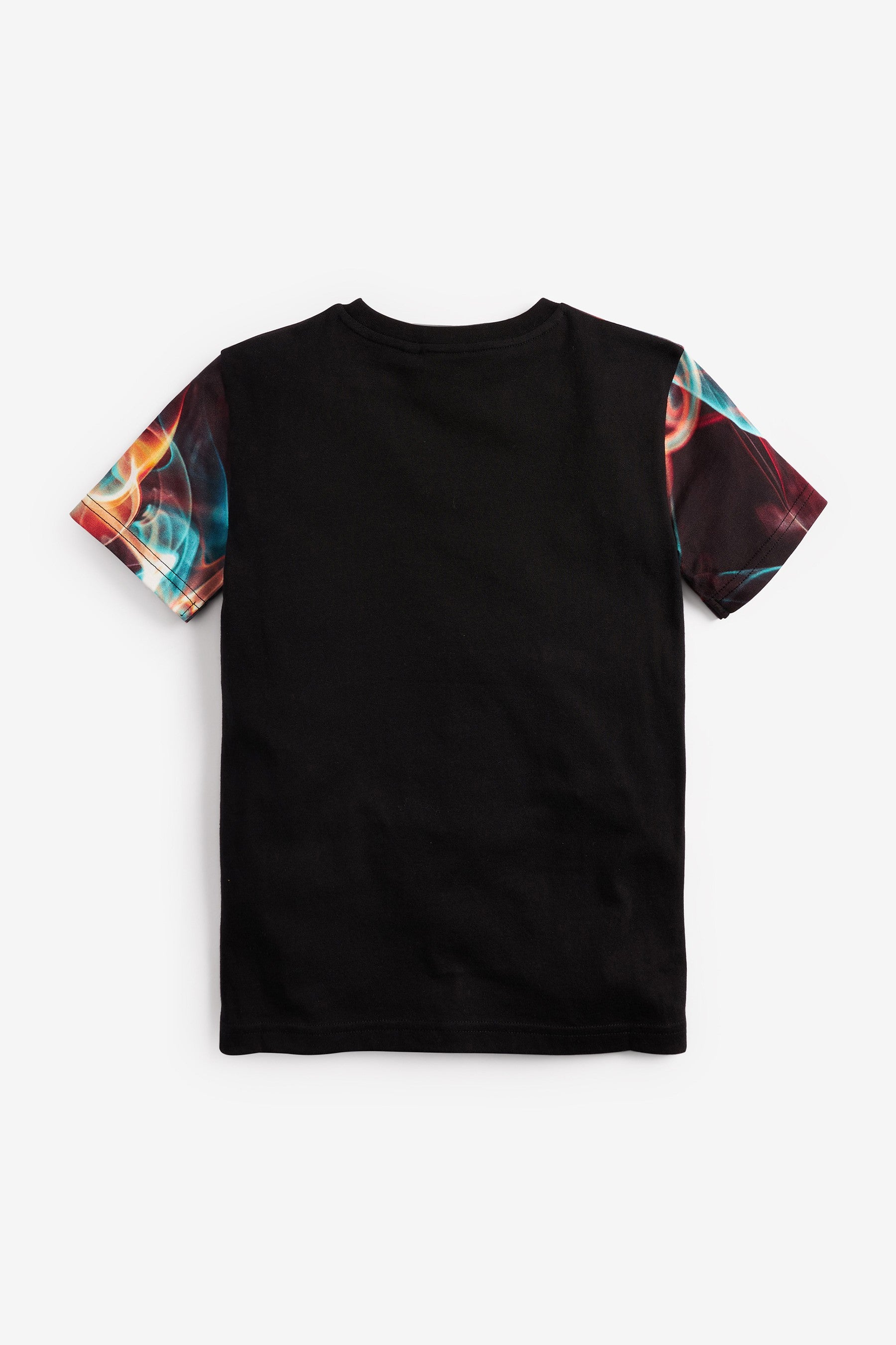 Black Diffuse All Over Print T-Shirt (3-16yrs)