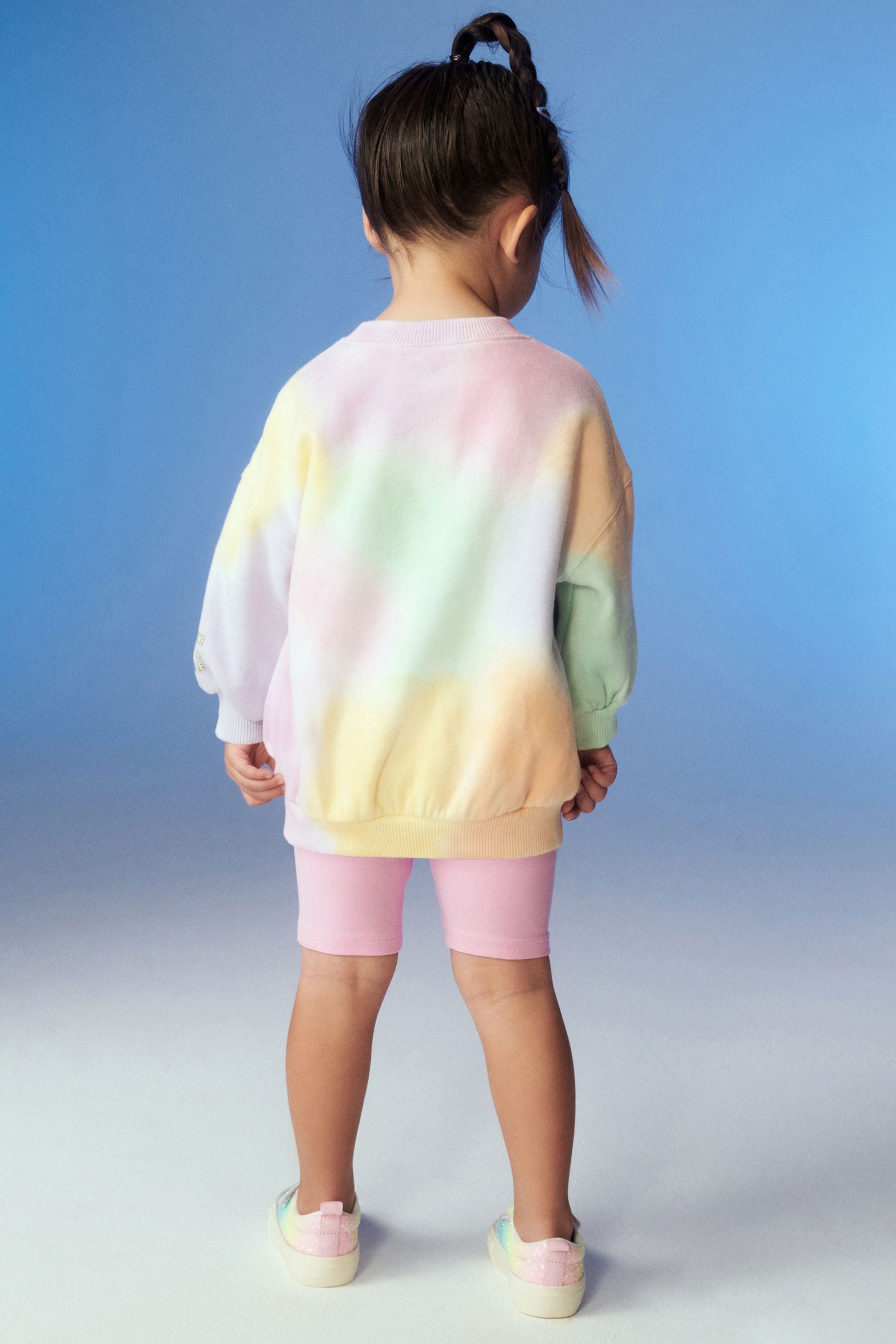 Tie Dye Crew and Short Set (3mths-7yrs)