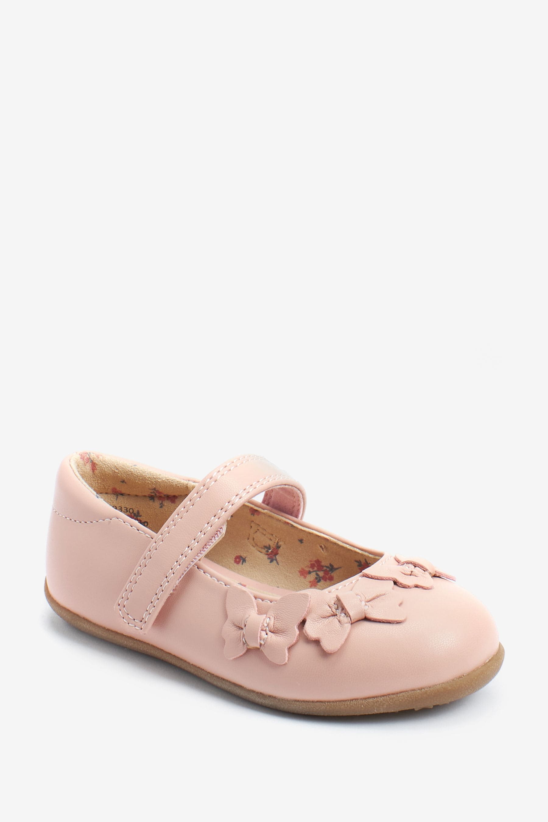 Pink Butterfly Mary Jane Shoes