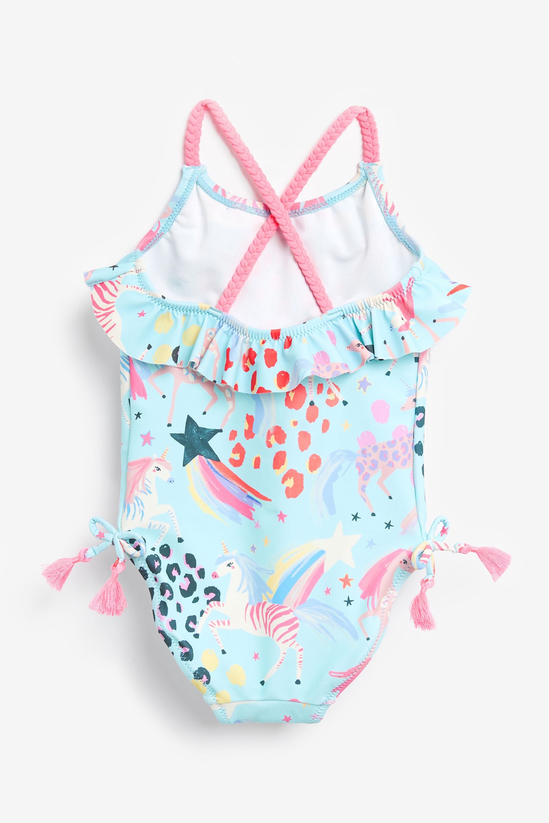 Aqua Blue Unicorn Swimsuit (3mths-12yrs)