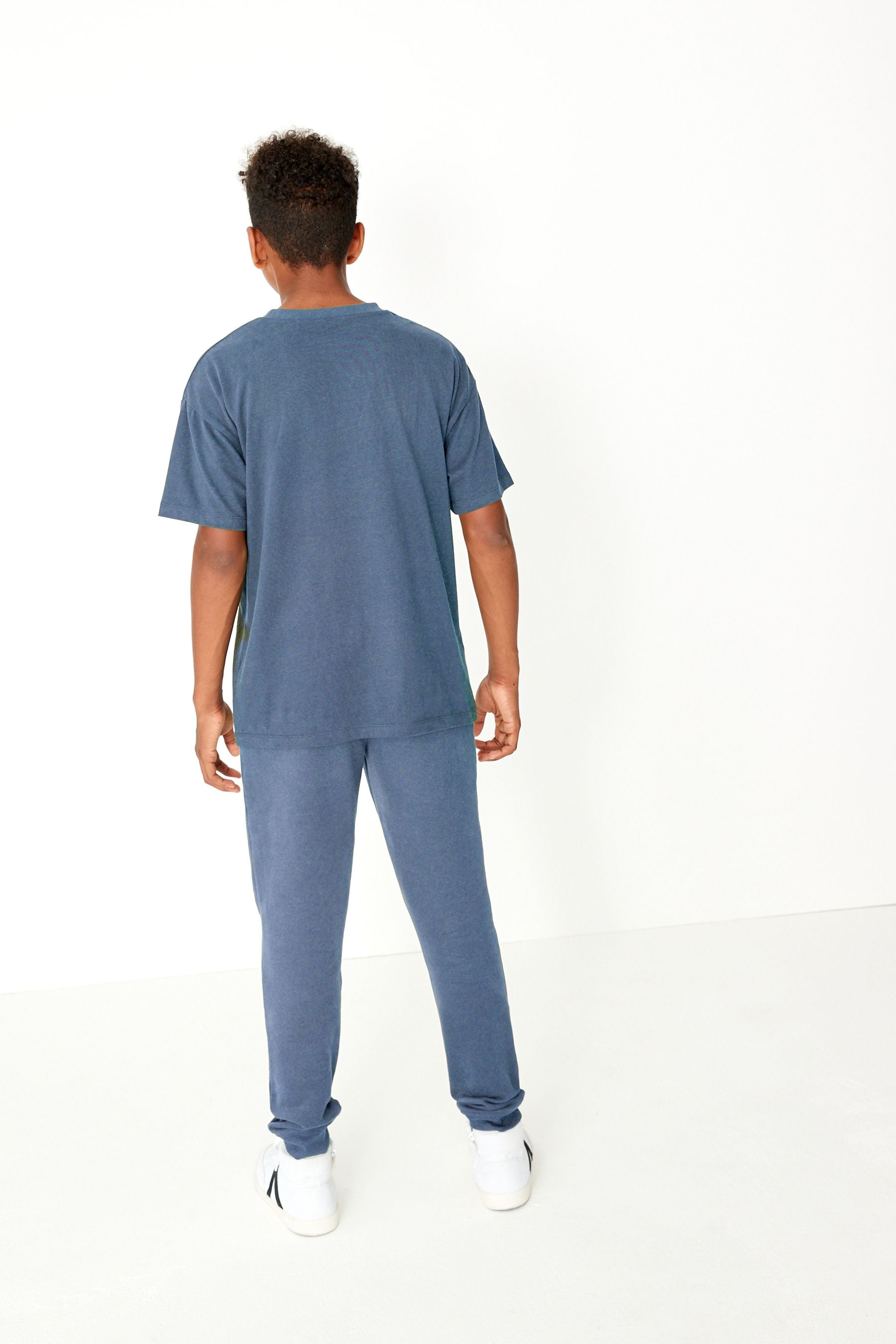 Blue T-Shirt And Joggers Set (3-16yrs)