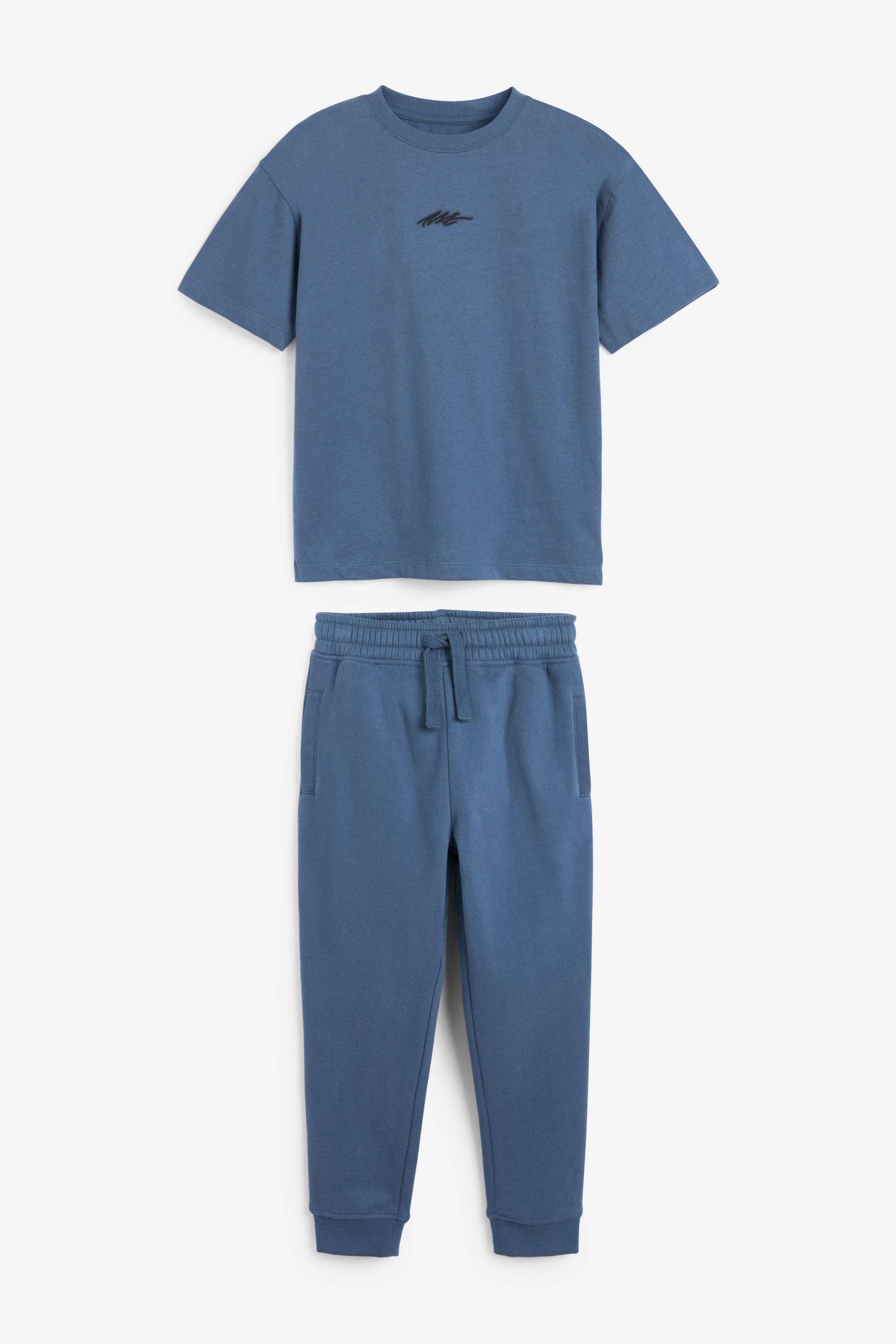 Blue T-Shirt And Joggers Set (3-16yrs)