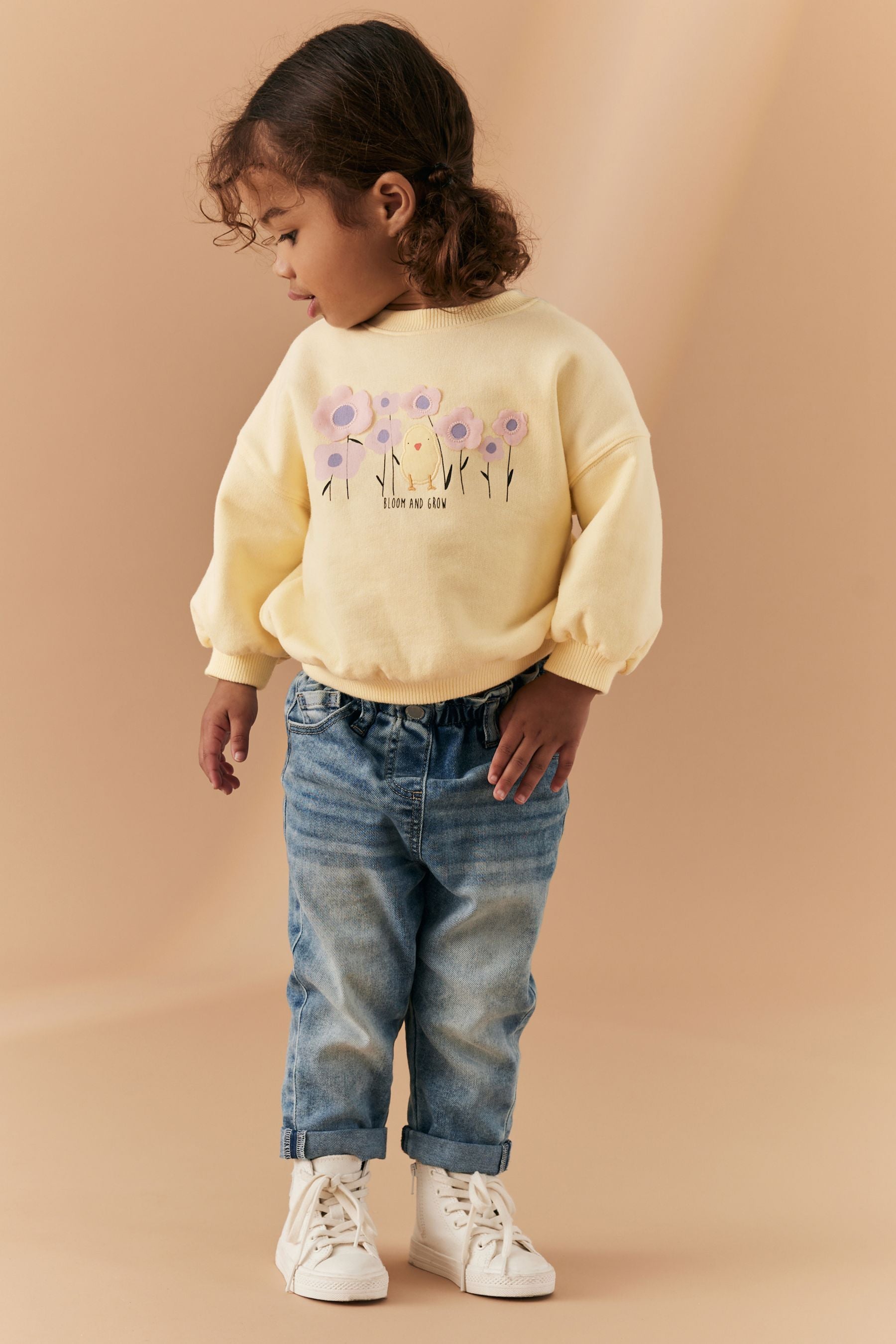 Yellow Easter Sweatshirt (3mths-7yrs)