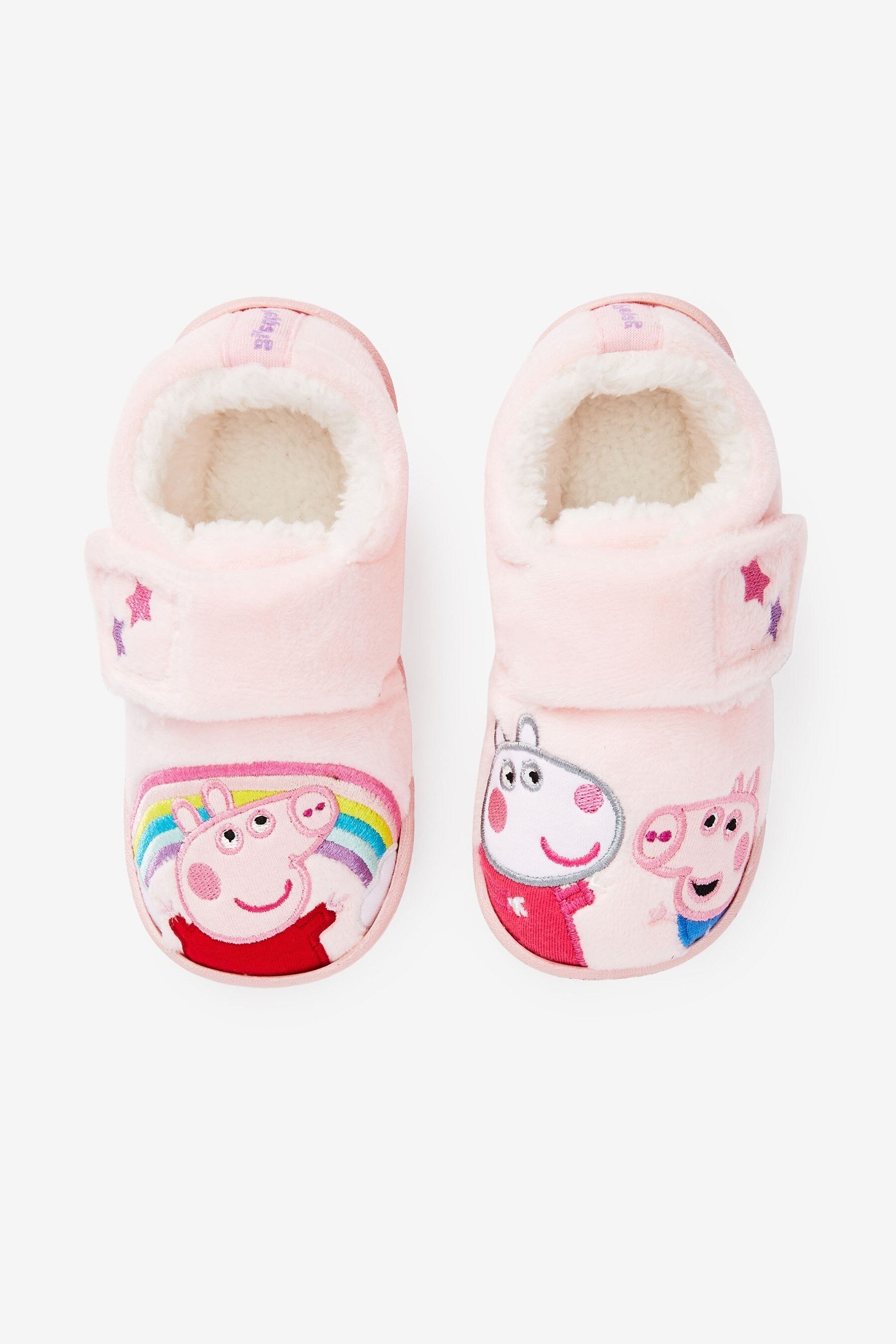 Pink Peppa Pig Cupsole Slippers