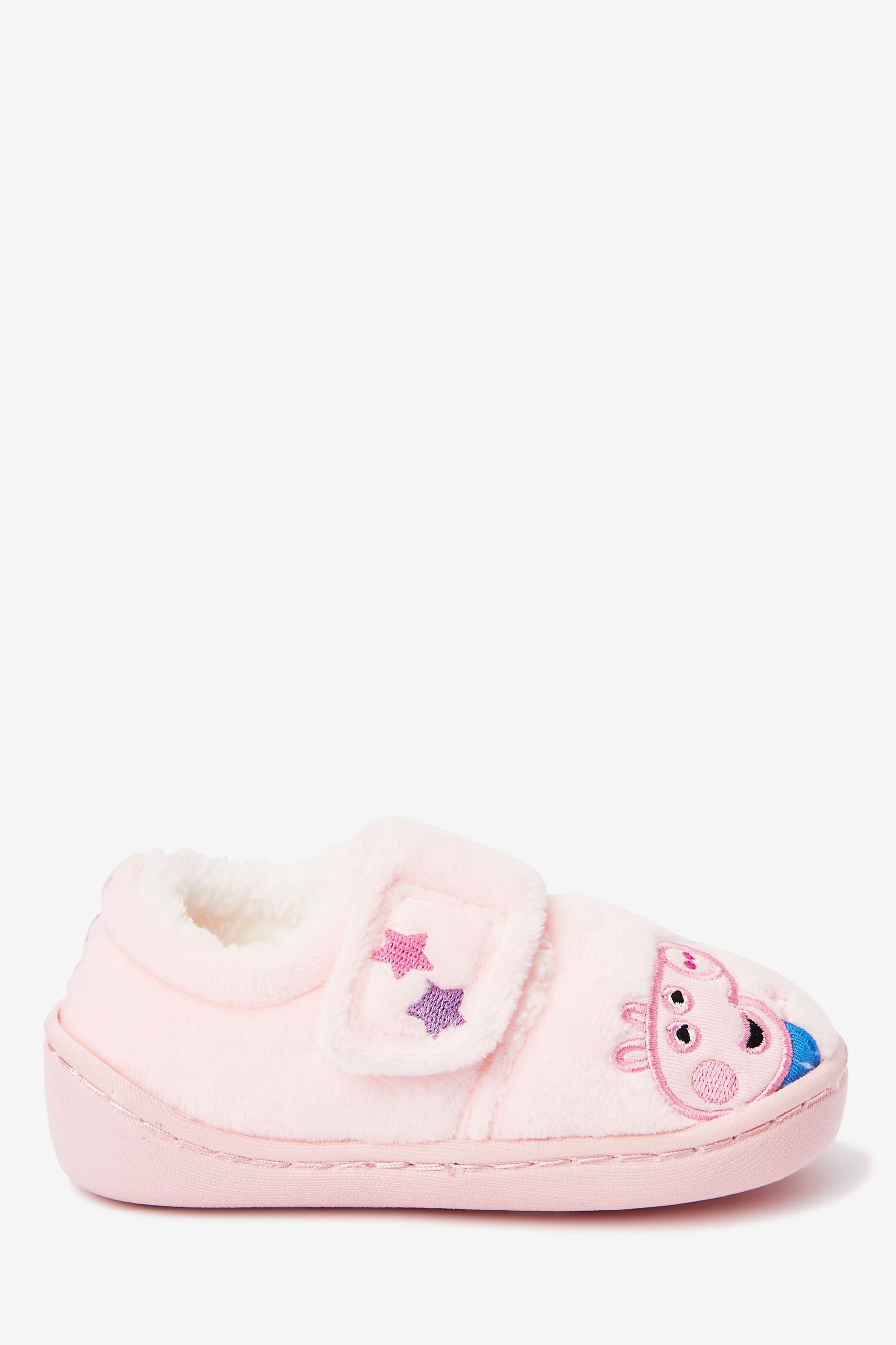 Pink Peppa Pig Cupsole Slippers