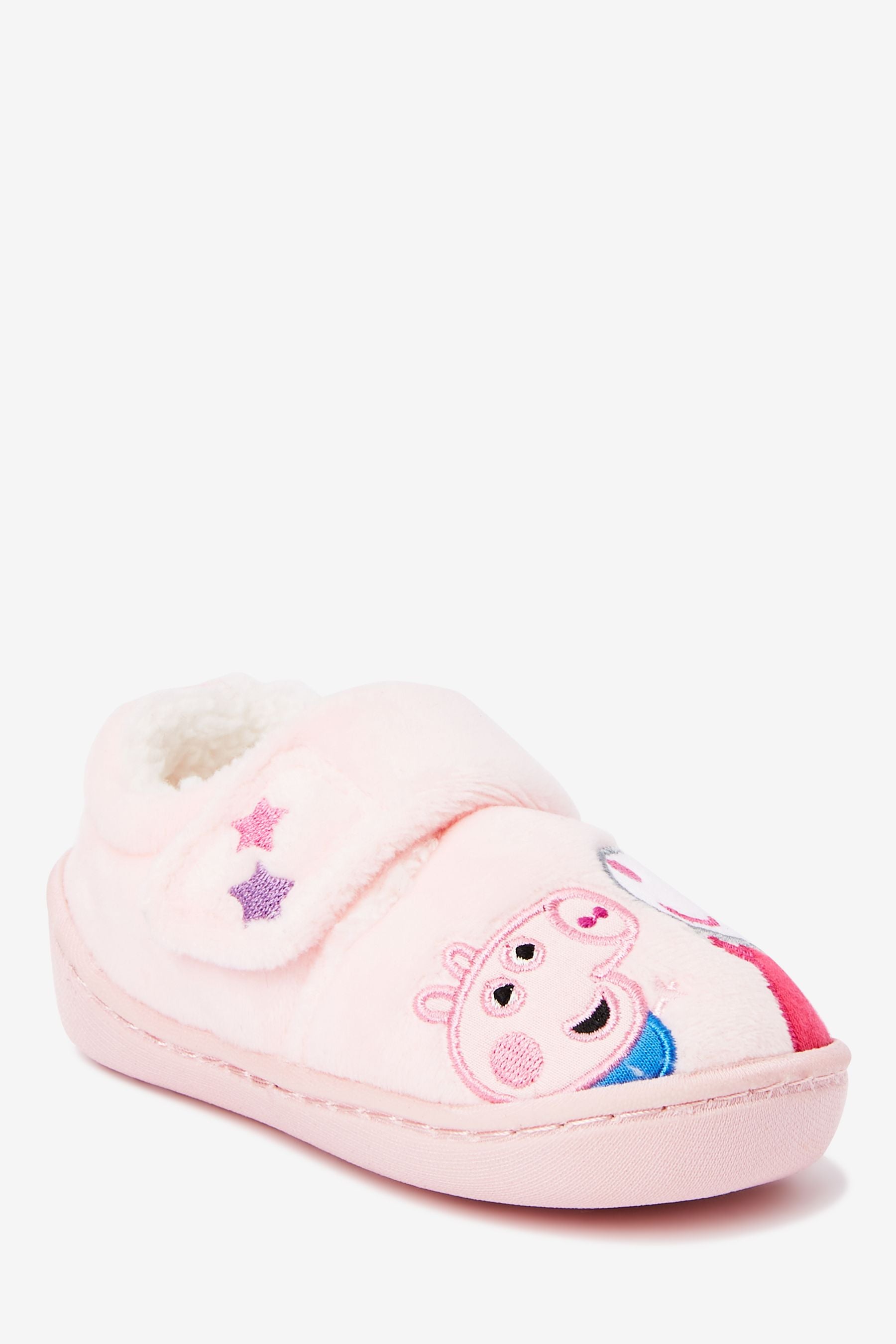 Pink Peppa Pig Cupsole Slippers