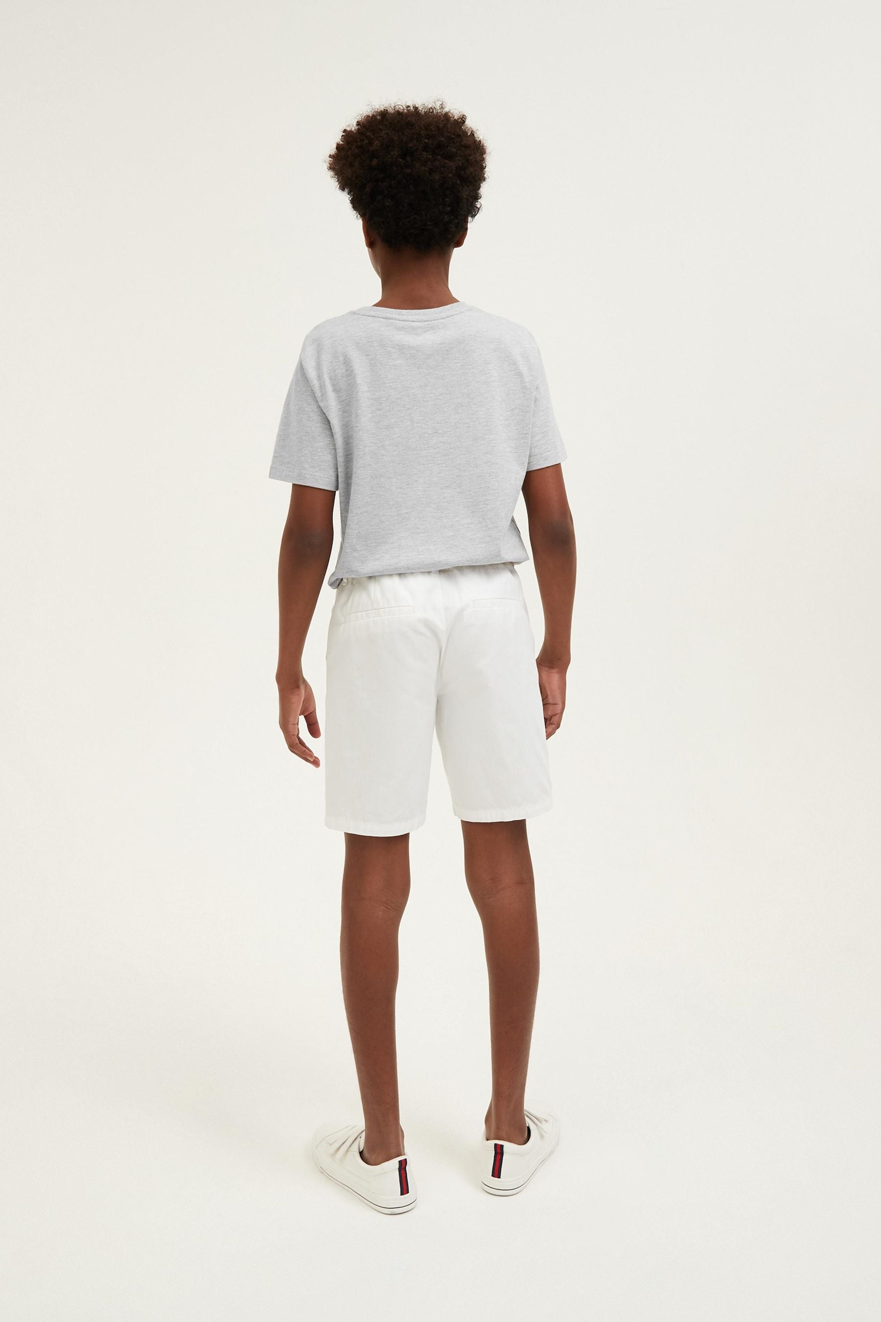 White Chino Shorts (3-16yrs)