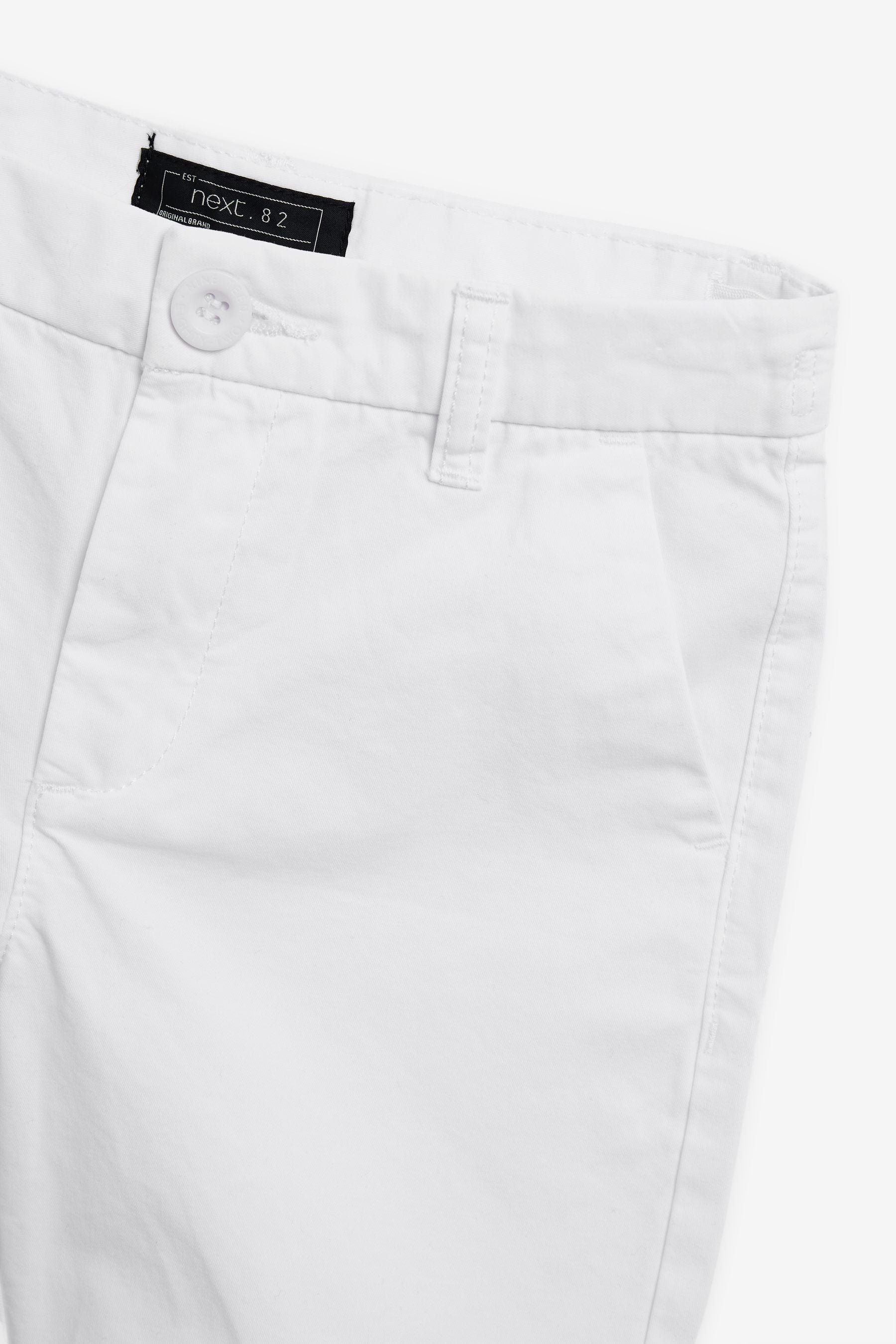 White Chino Shorts (3-16yrs)