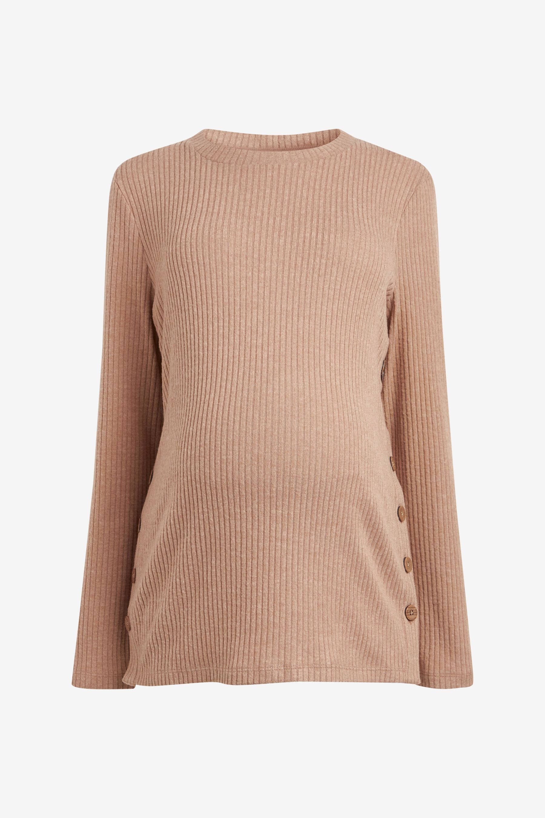 Neutral Maternity/Nursing Cosy Feel Top