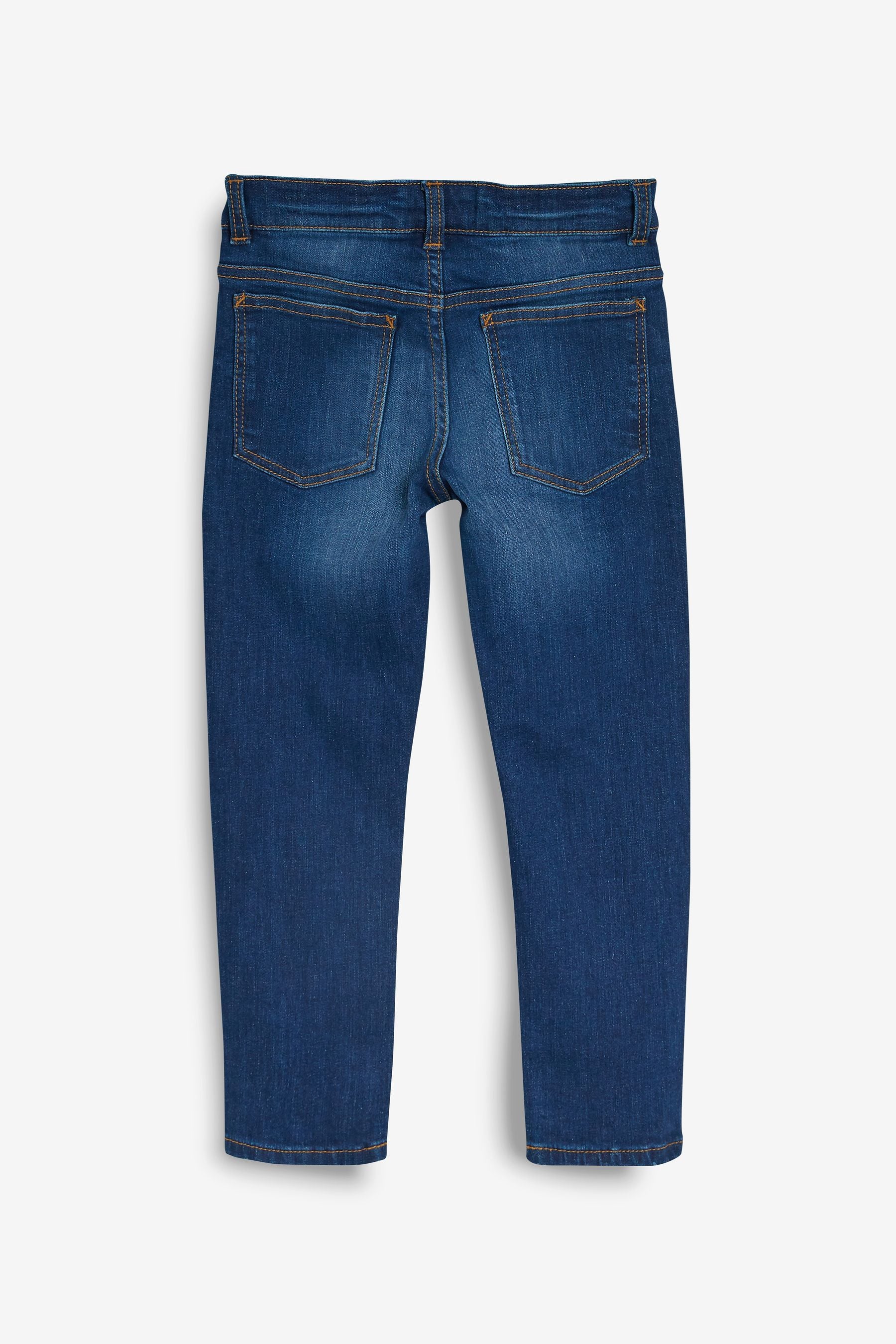 Blue Cotton Rich Stretch Jeans (3-17yrs)