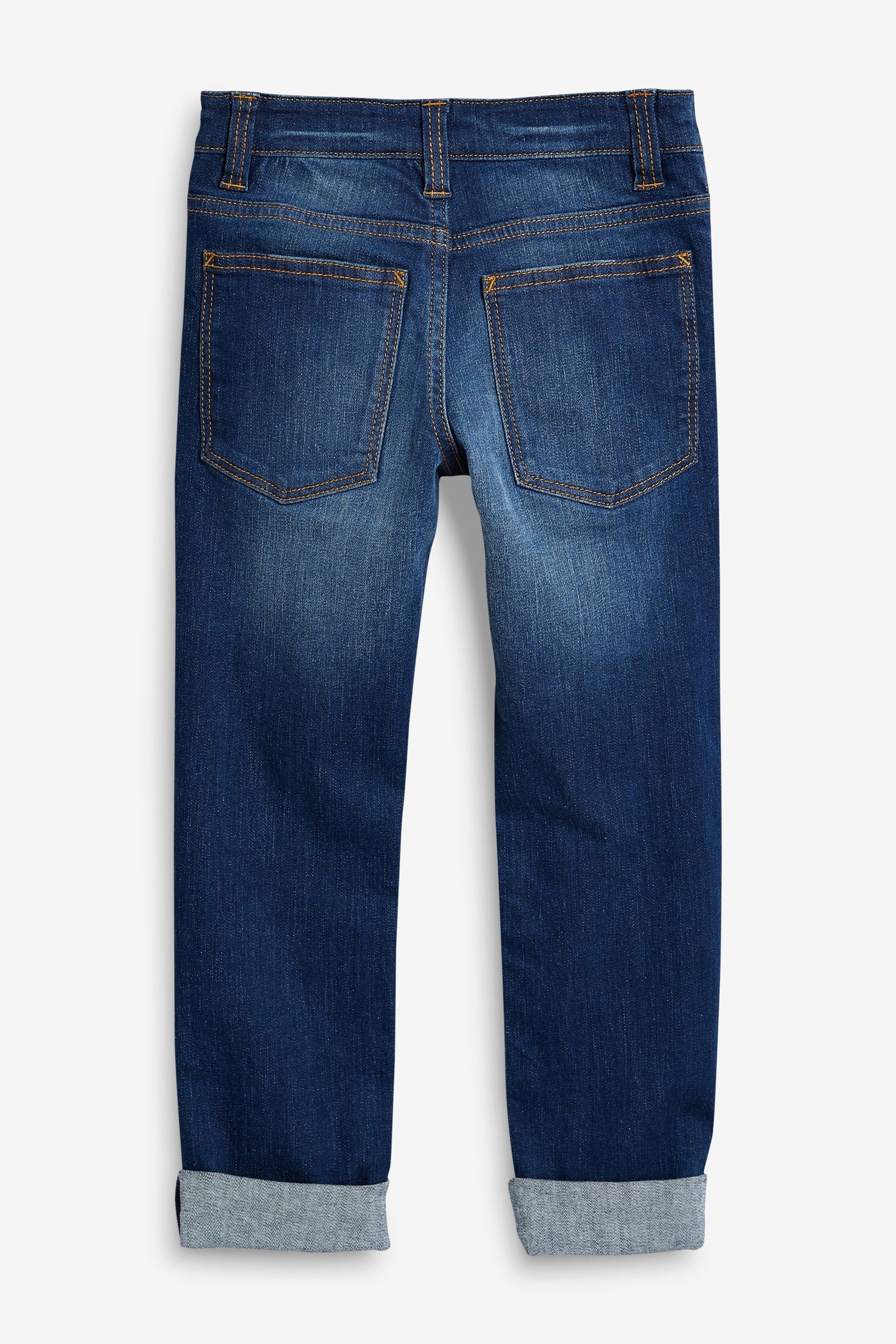 Blue Cotton Rich Stretch Jeans (3-17yrs)