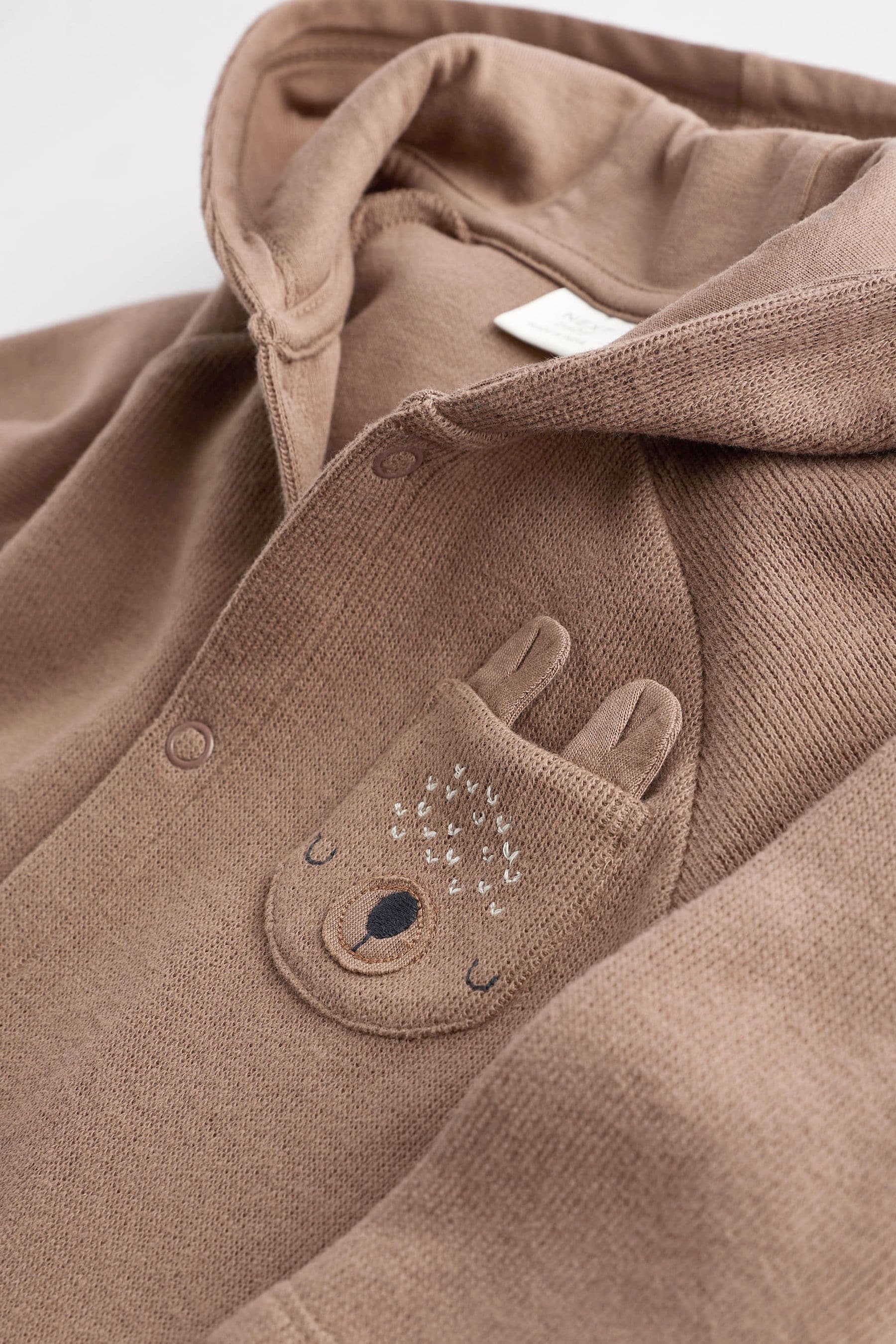 Brown Bear Cosy Baby Jersey Jacket (0mths-2yrs)