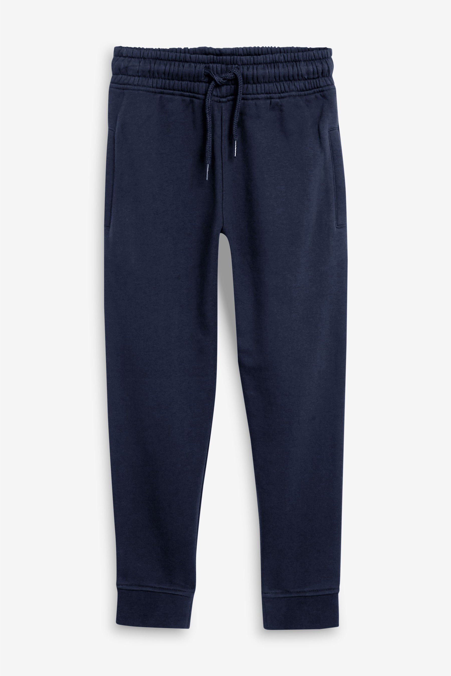 Navy Blue Basic Slim Fit Joggers (3-16yrs)