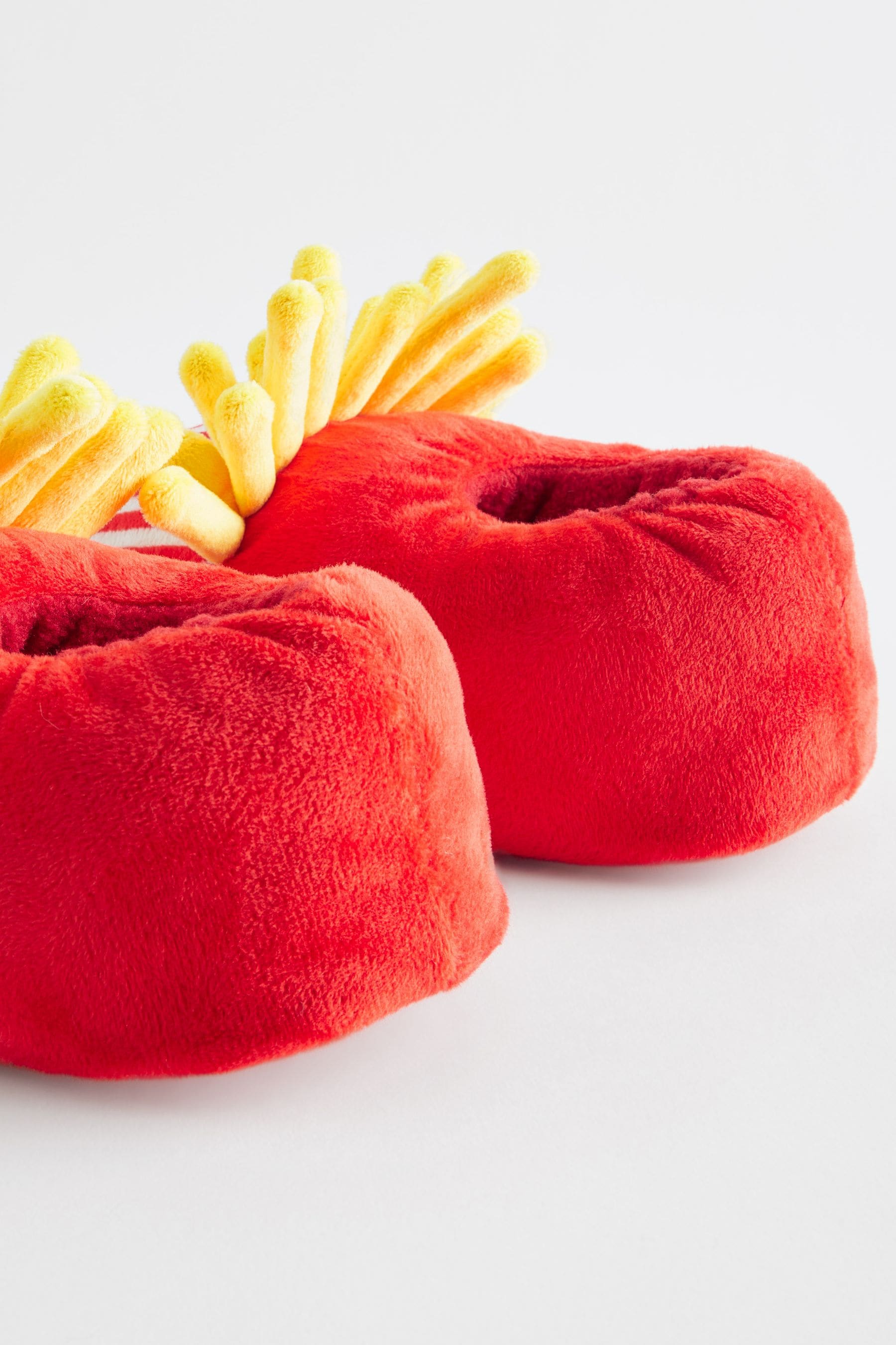 Red Fries 3D Novelty Slippers