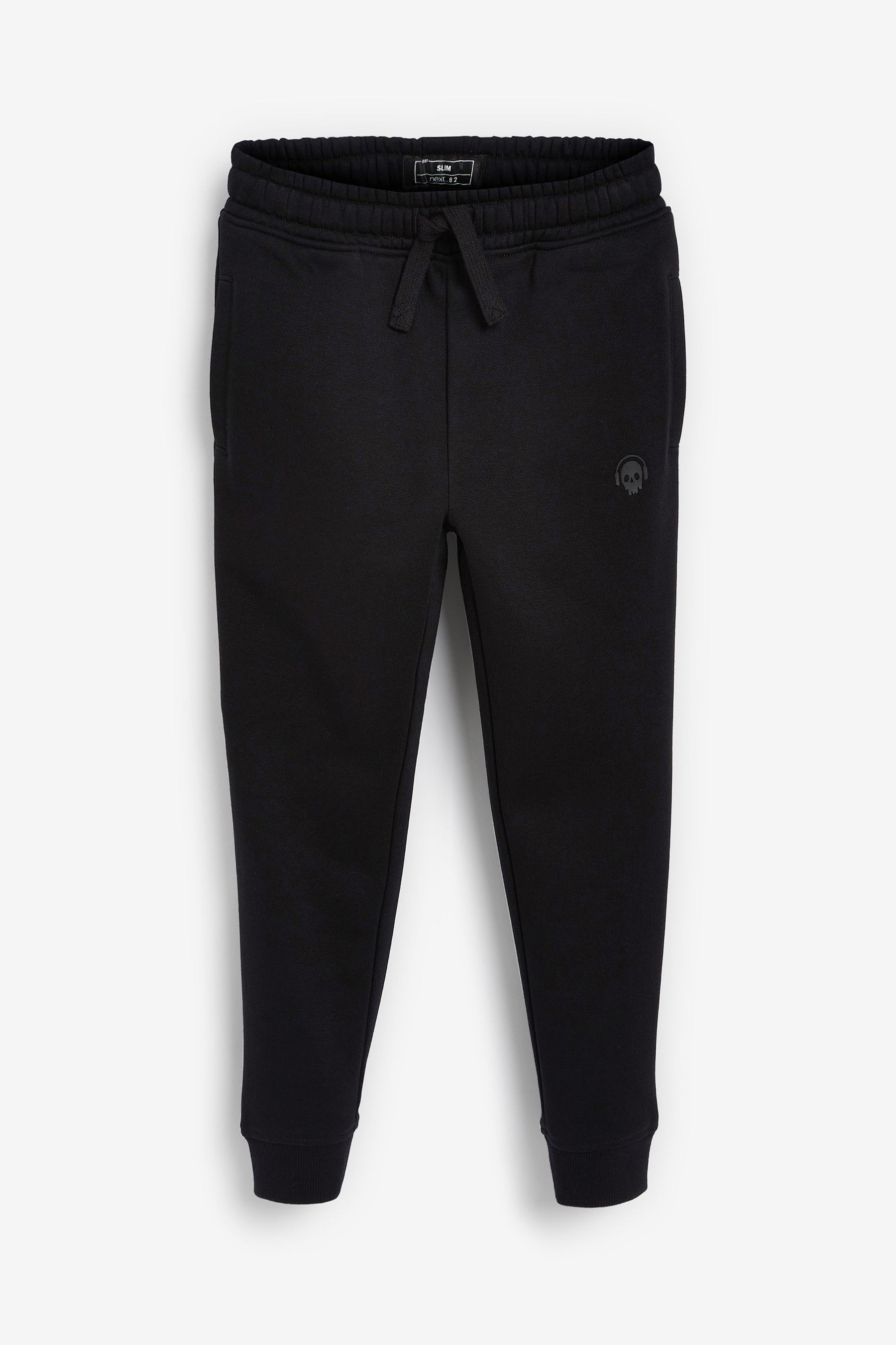 Black Joggers Heavyweight Plain (3-16yrs)