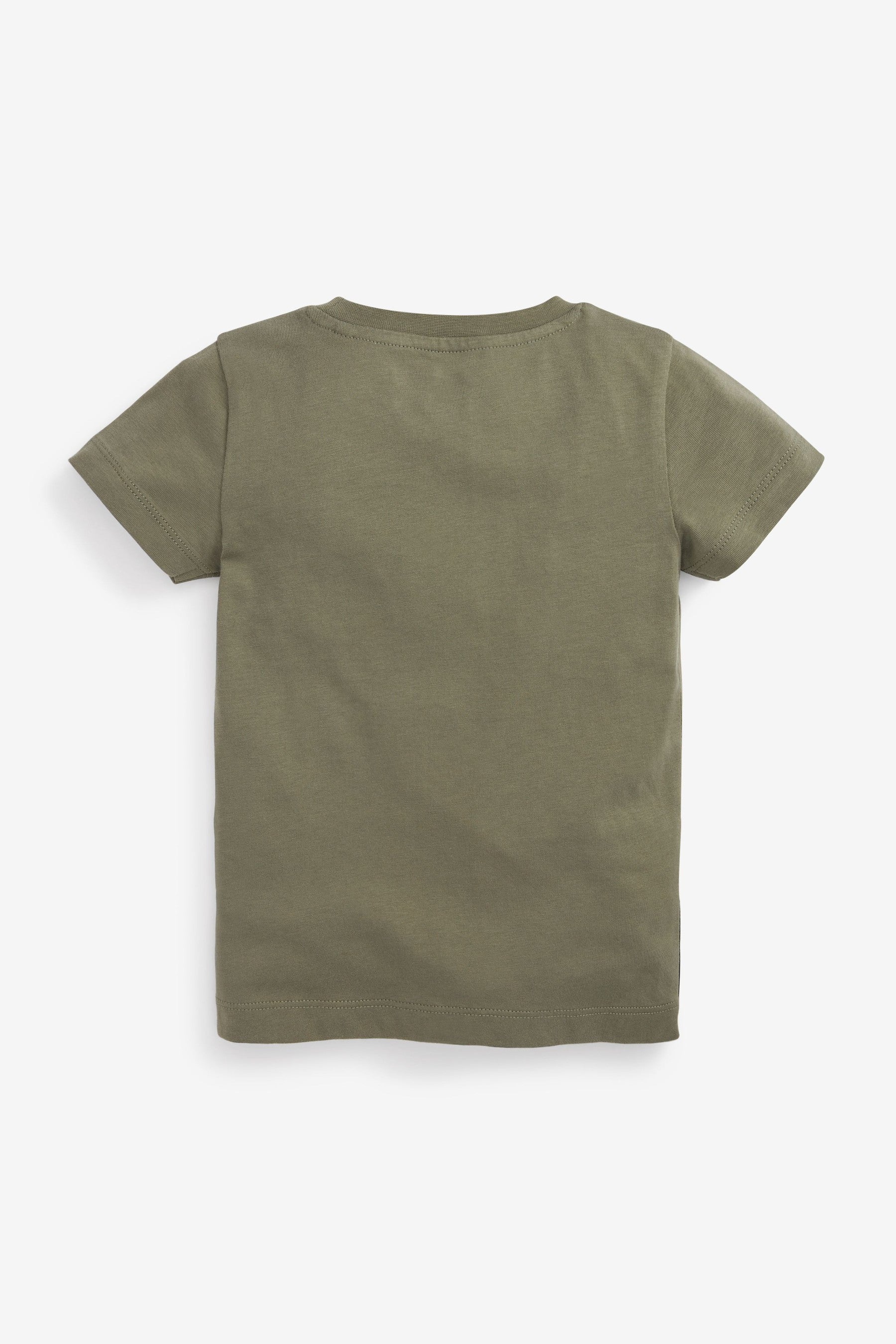 Green 2 Pack Colourblock T-Shirts (3mths-7yrs)