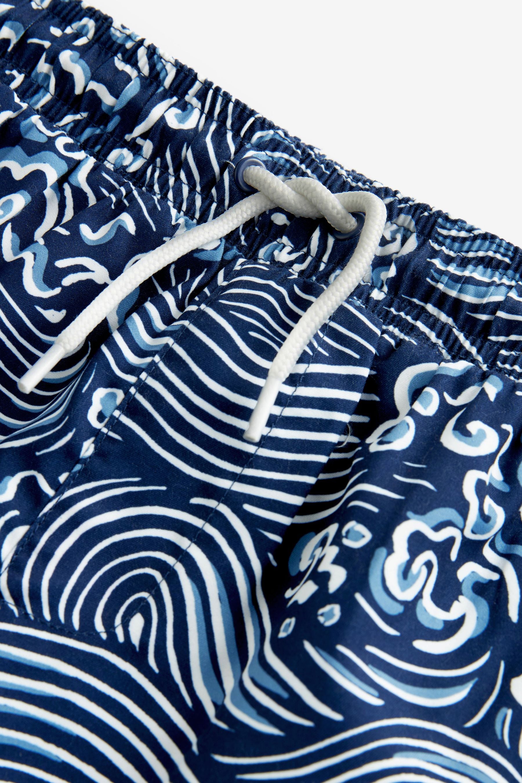 Blue Wave Swim Shorts (3-16yrs)