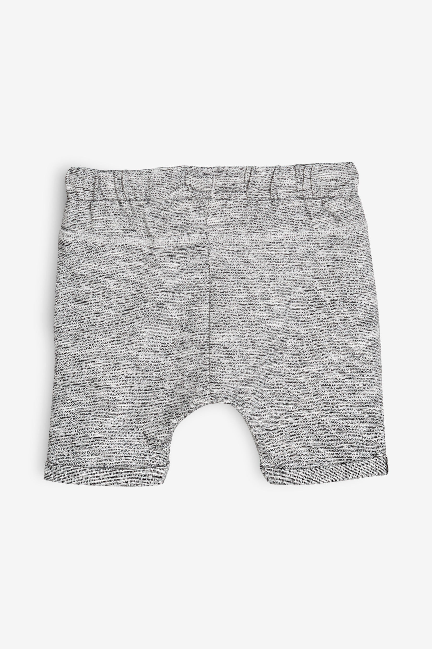 Grey/Khaki 3 Pack Lightweight Textured Shorts (3mths-7yrs)