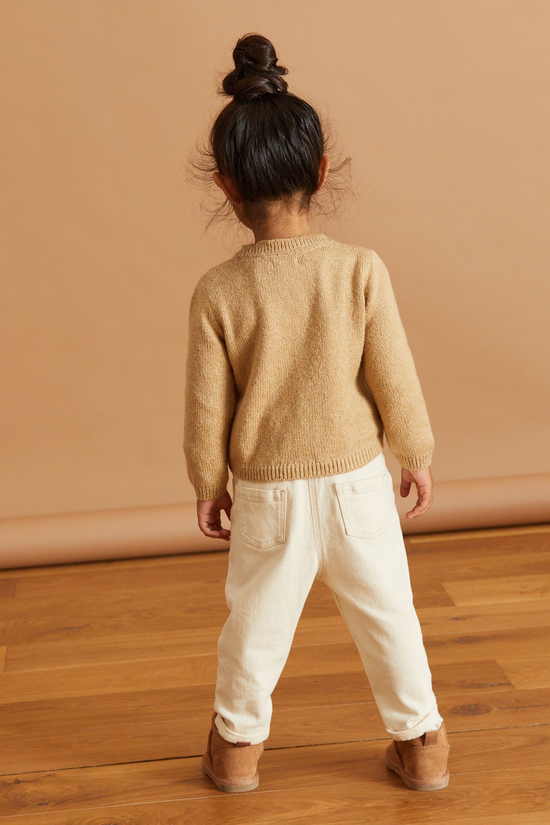 Neutral Character Embroidered Cardigan (3mths-7yrs)