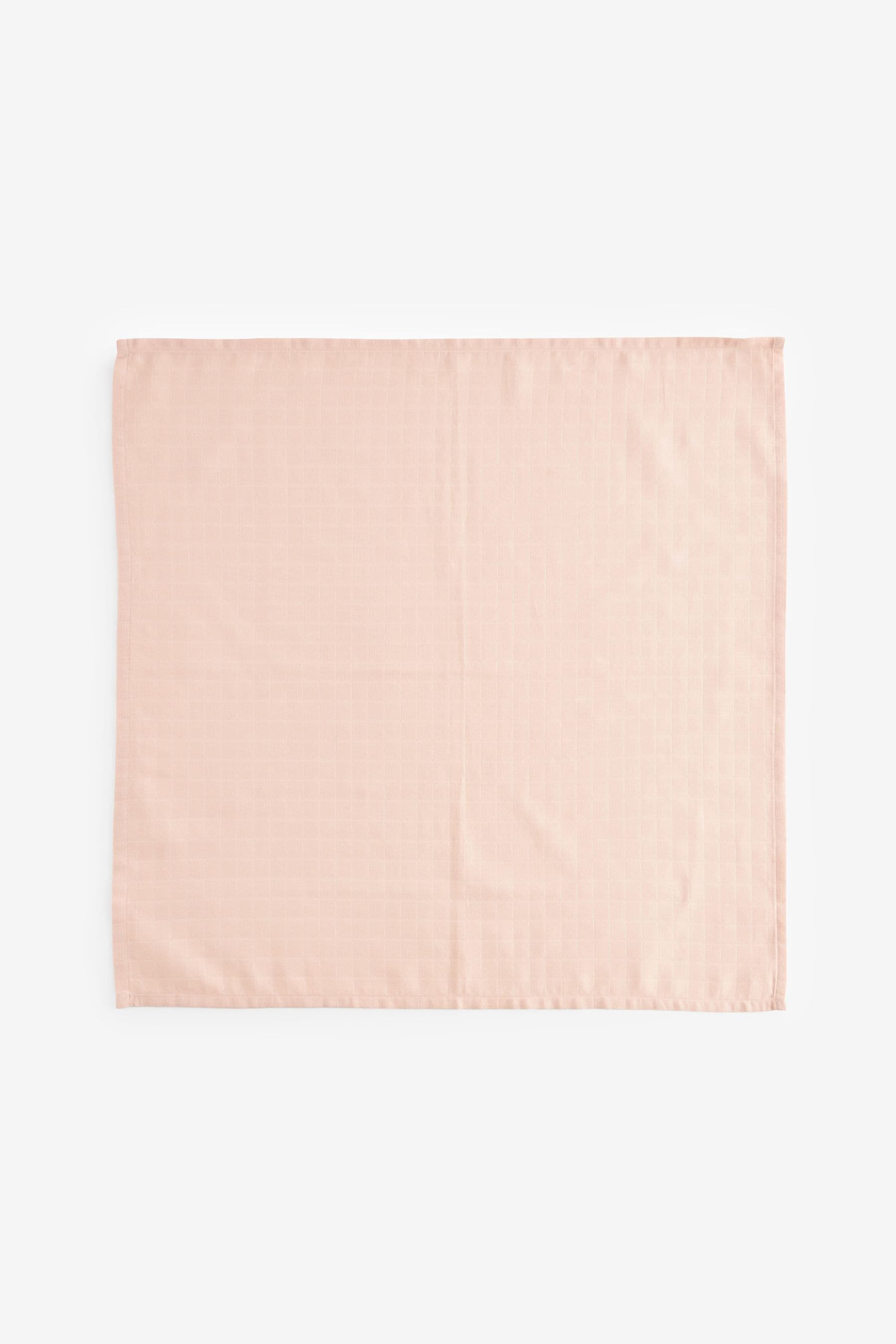 Pink Rainbow Baby Muslin Cloths 4 Packs