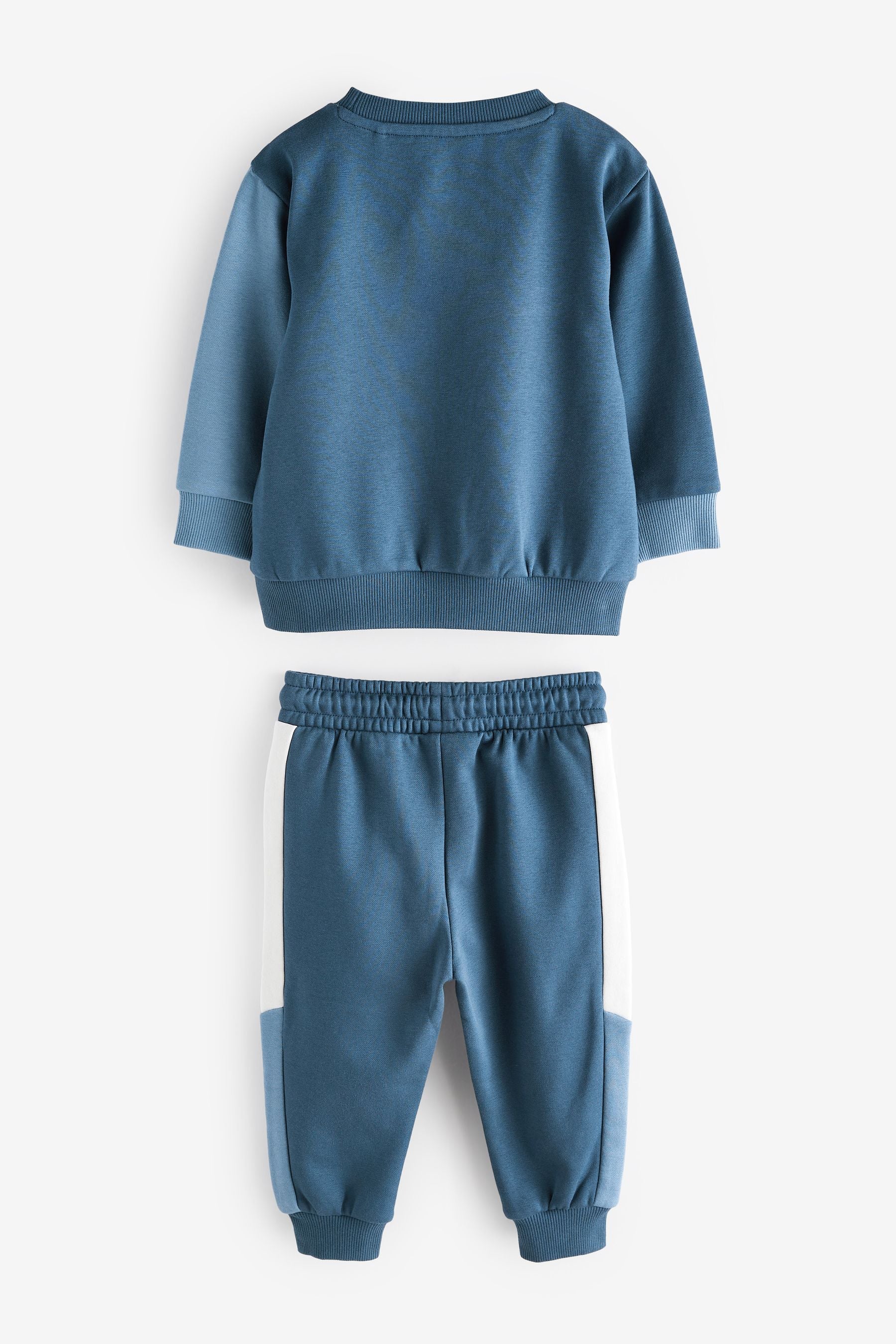 Blue Colourblock Tracksuit (3mths-7yrs)