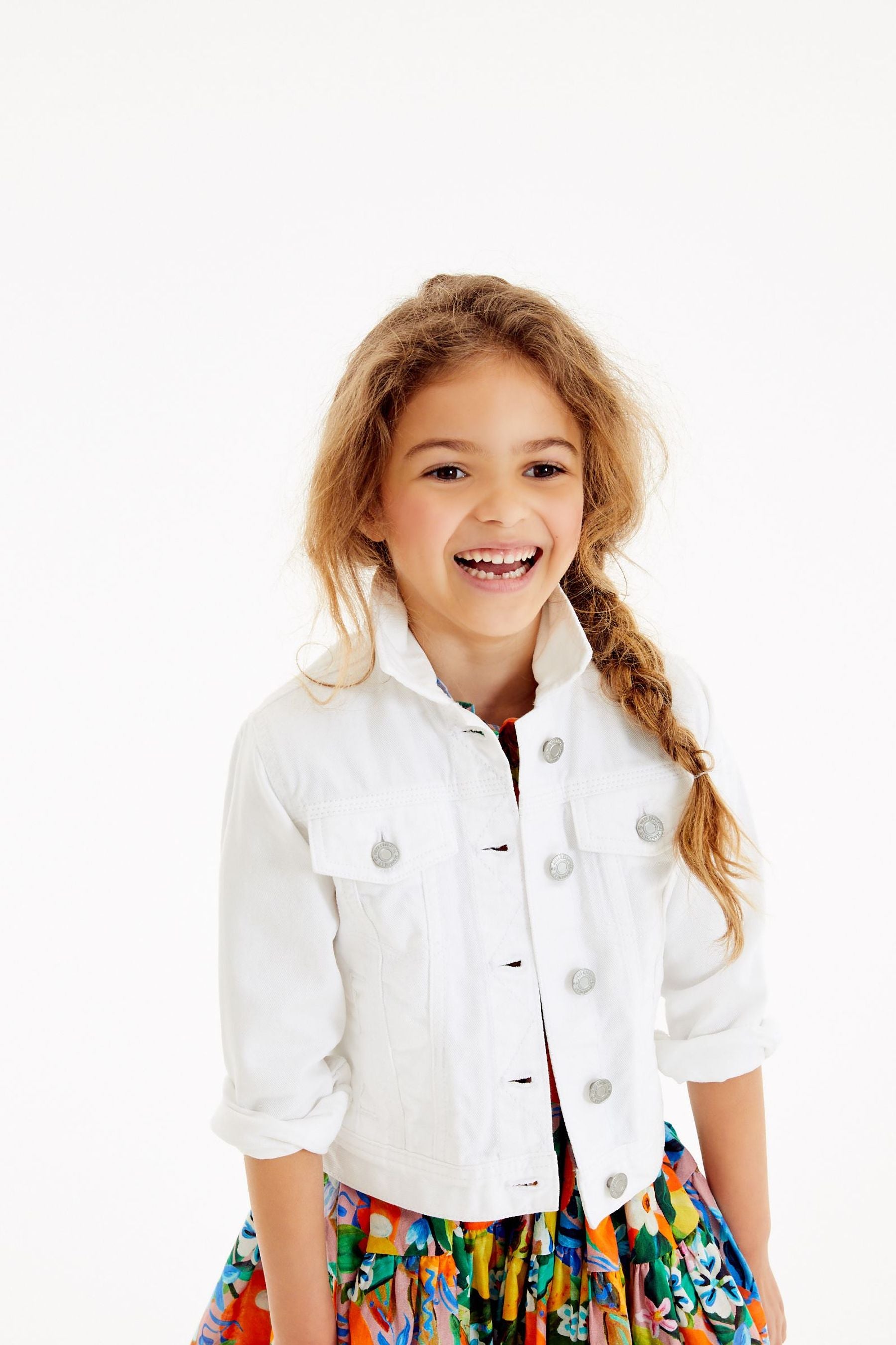 White Western Jacket (3-16yrs)