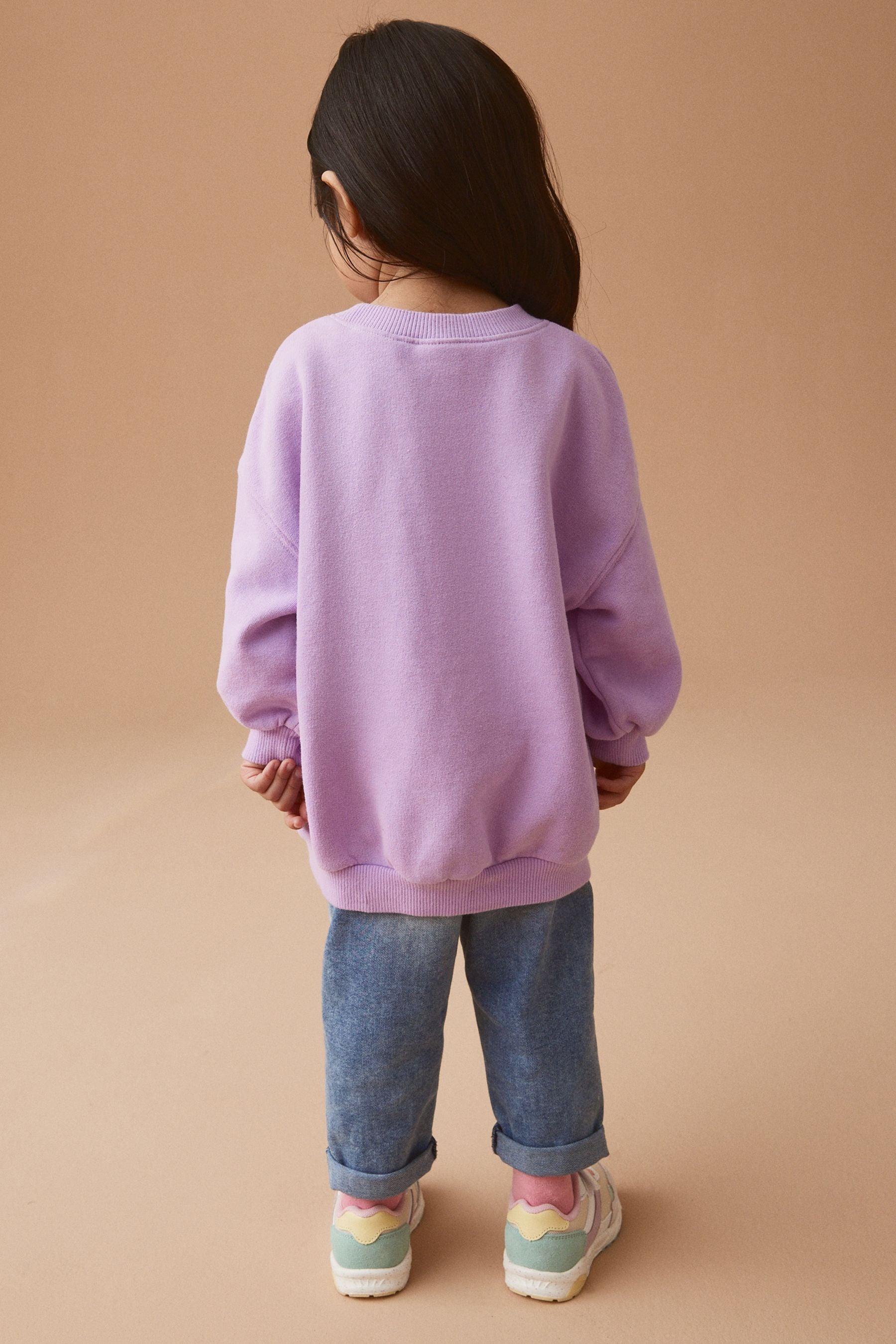 Purple Sweatshirt (3mths-7yrs)