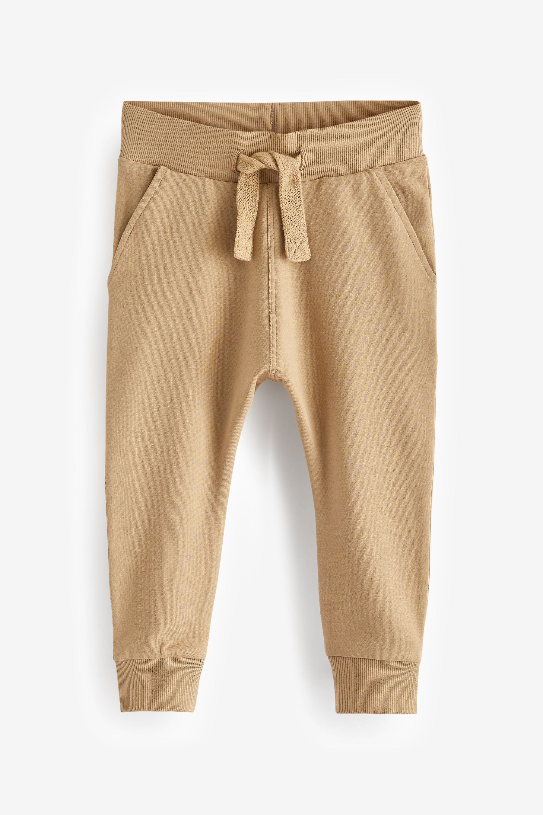 Navy/Blue/Tan Joggers 5 Pack (3mths-7yrs)