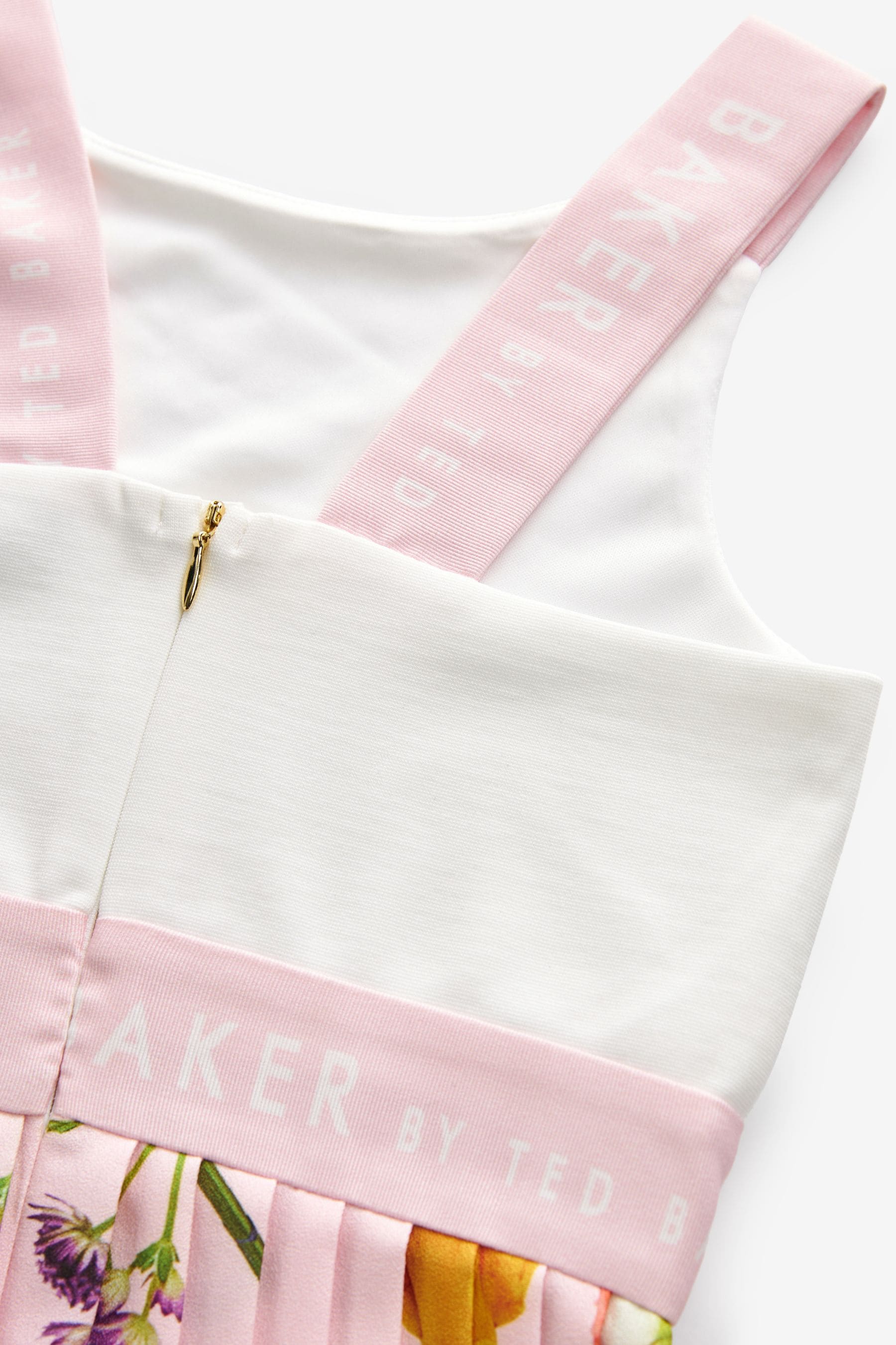 Baker by Ted Baker Pink Pleated Leg Jumpsuit