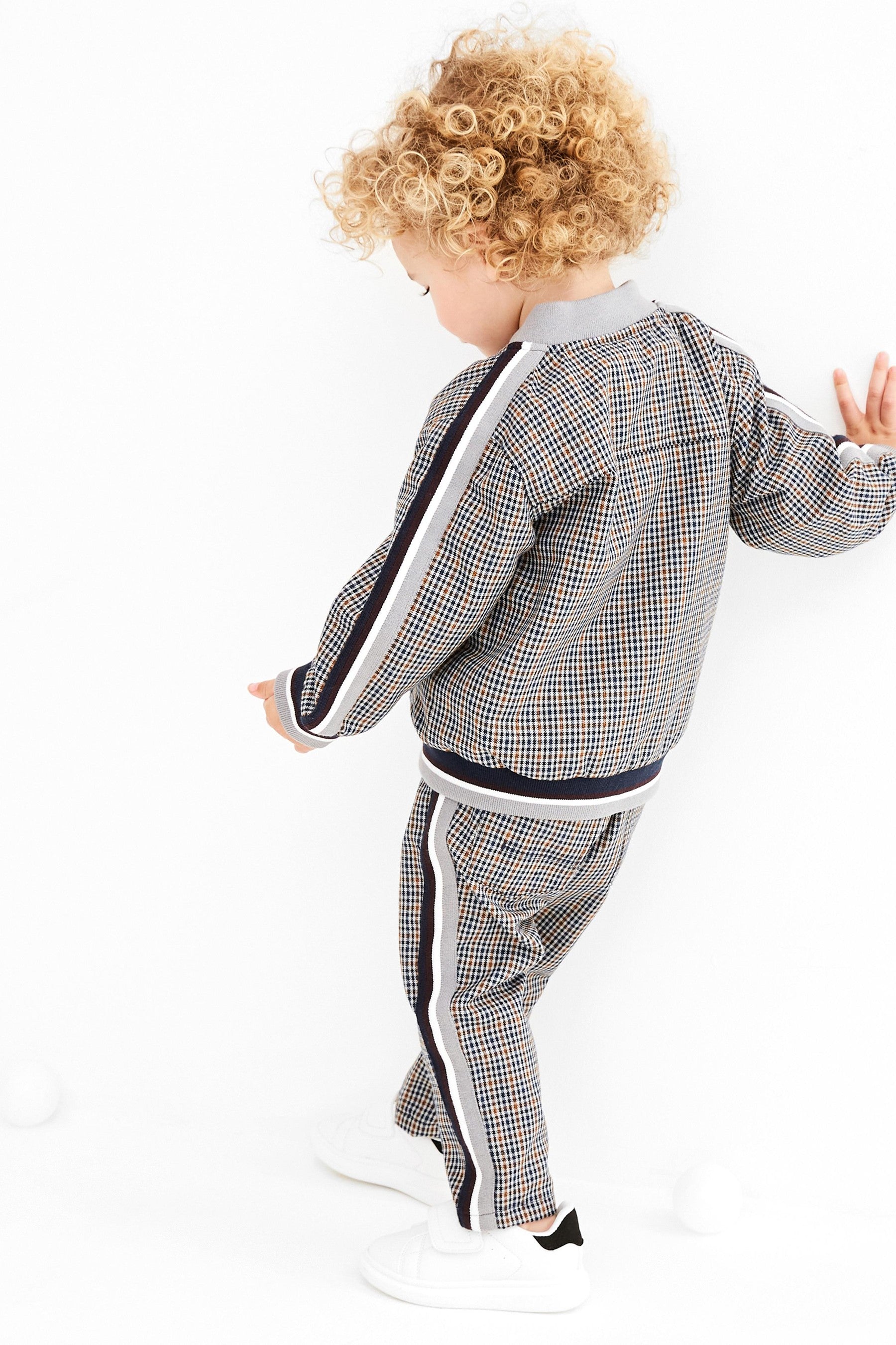 Check Heritage Jacket And Trousers Set (3mths-7yrs)