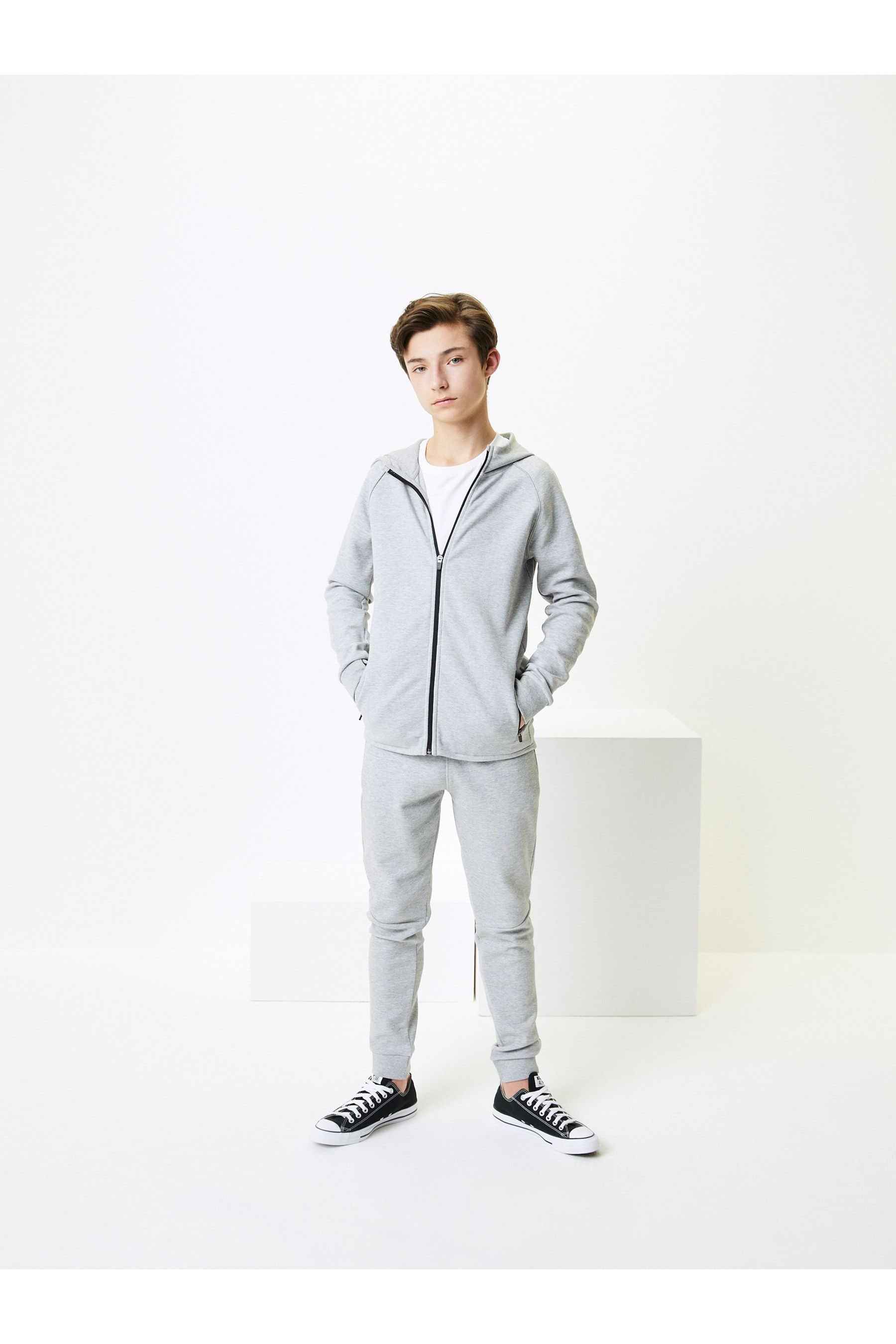 Grey Tech Sportswears Set (3-16yrs)