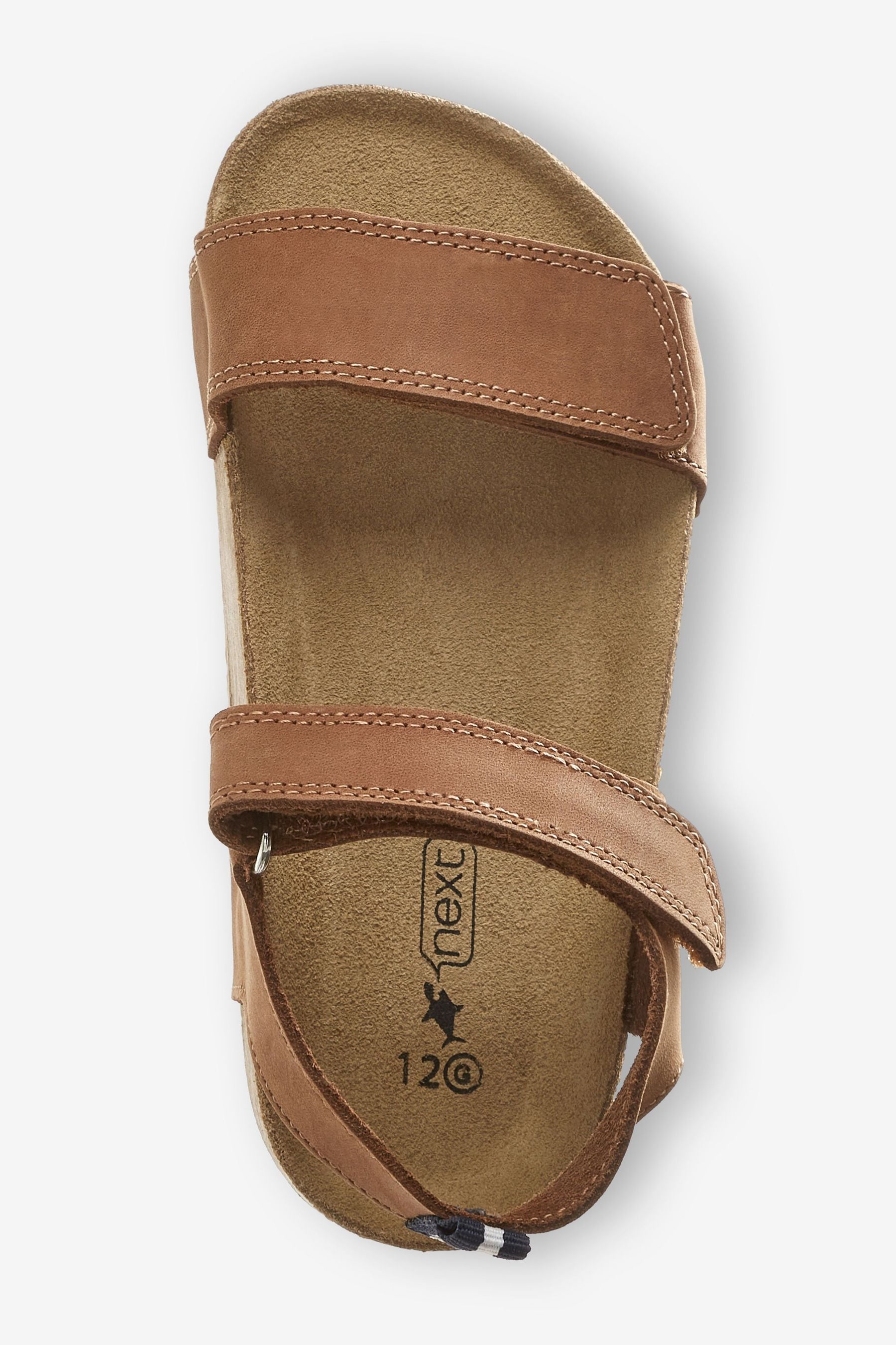 Tan Brown Corkbed Comfort Sandals