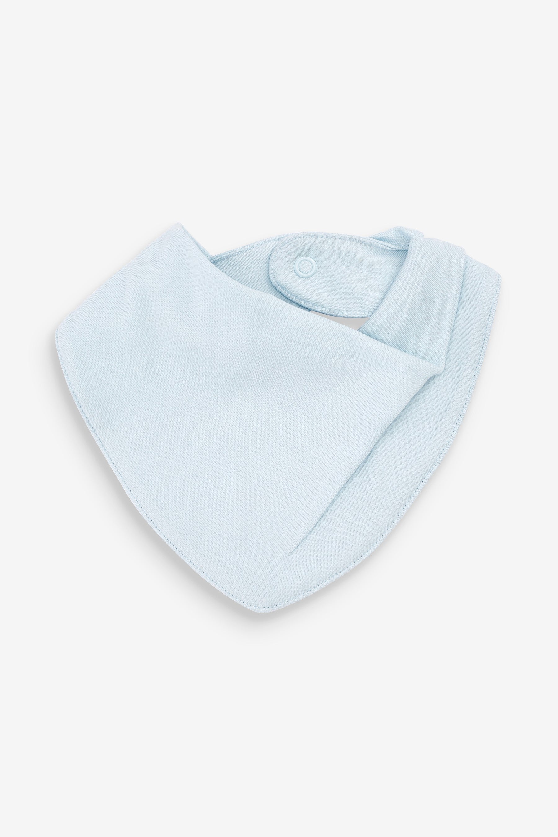 Blue 3 Pack Dribble Baby Bibs