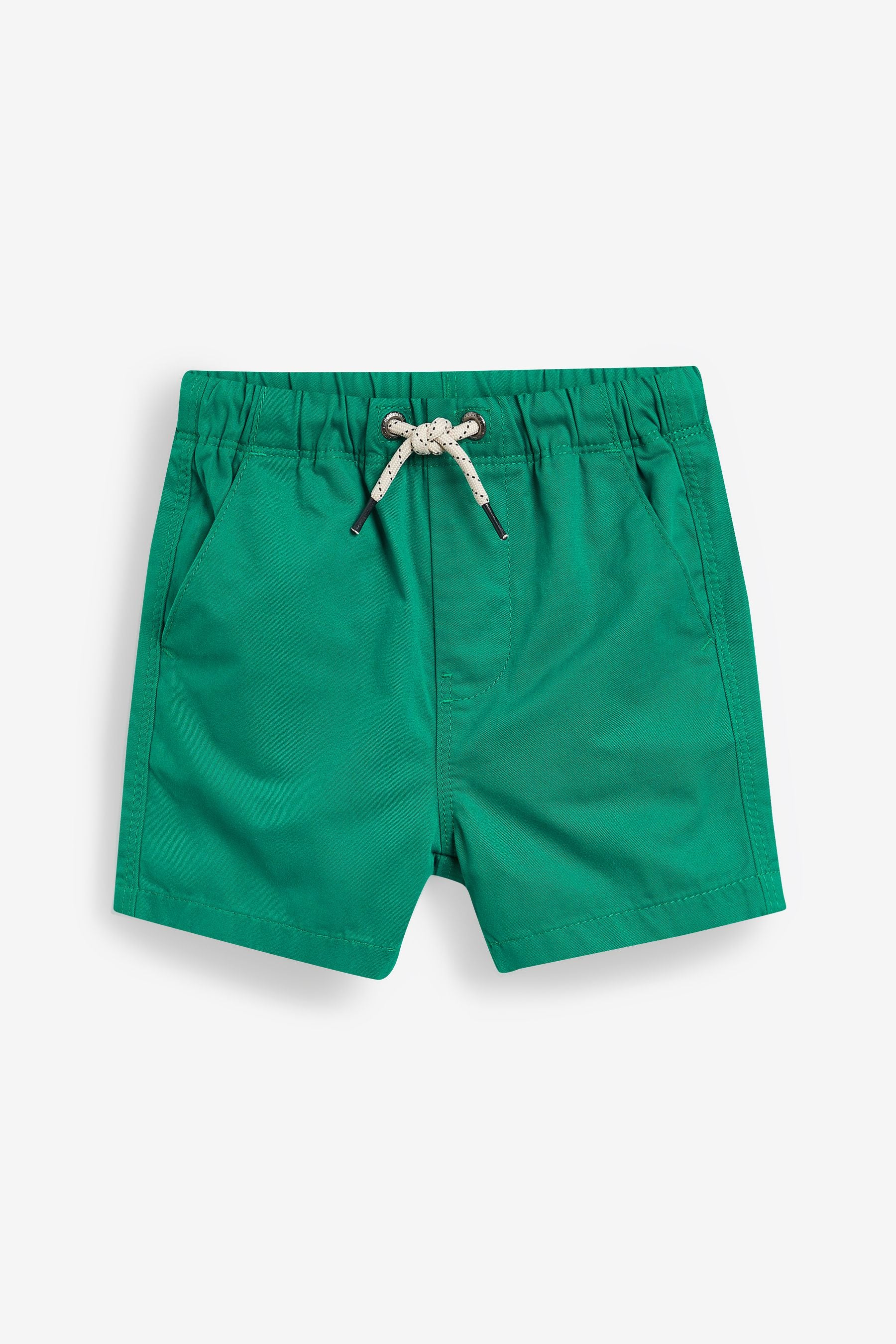 Red/Cobalt/Green Pull On Shorts 3 Pack (3mths-7yrs)