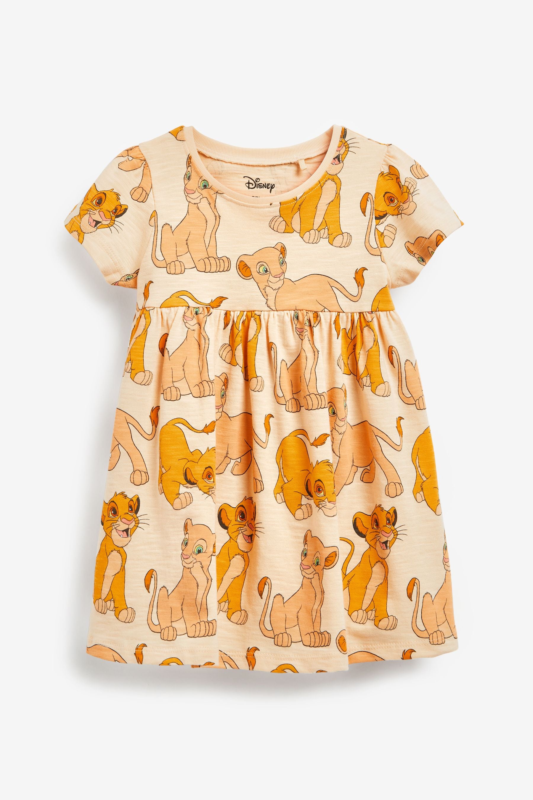 Pink Lion King Disney Jersey Dress (3mths-7yrs)