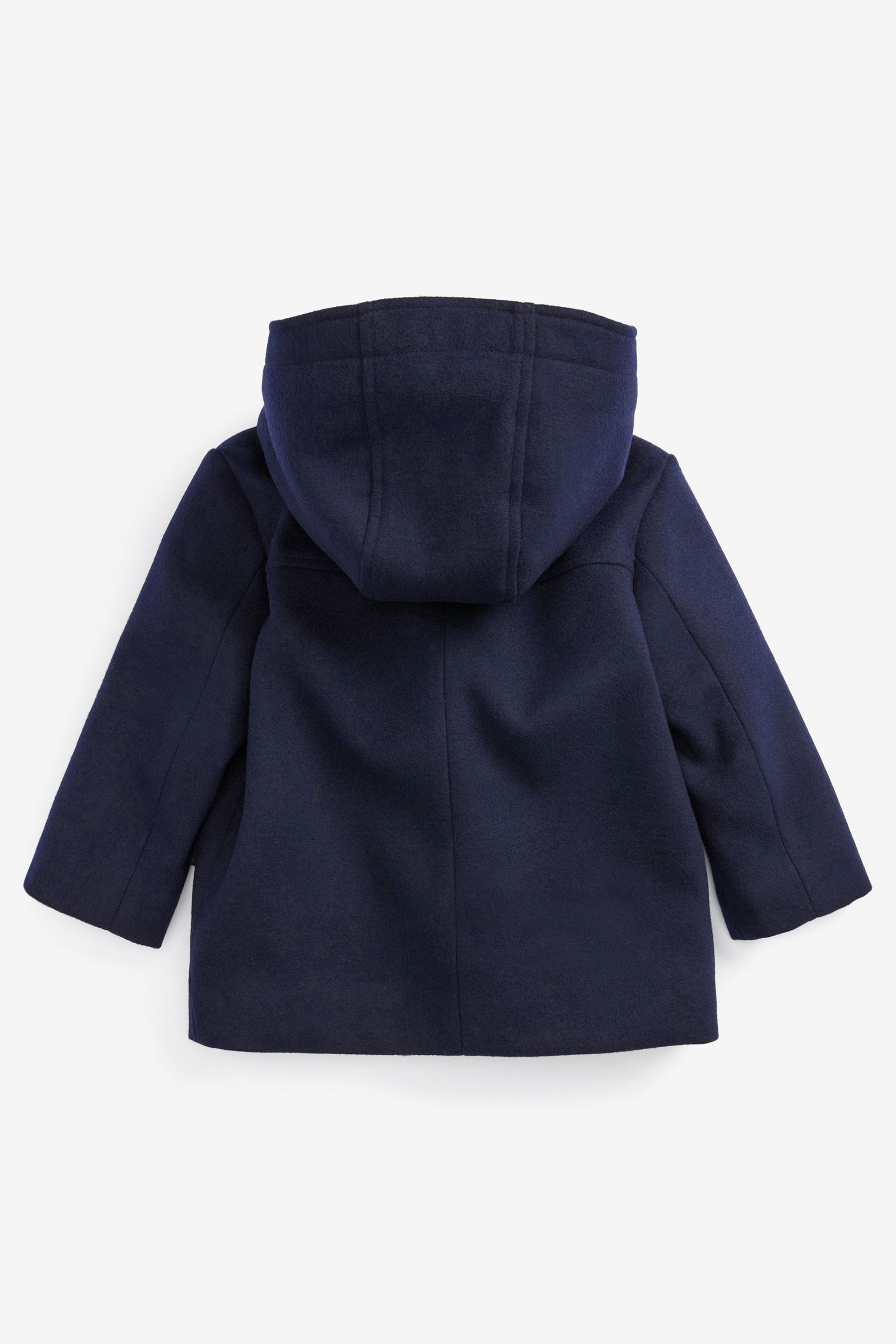 Navy Blue Smart Duffle Jacket (3mths-7yrs)