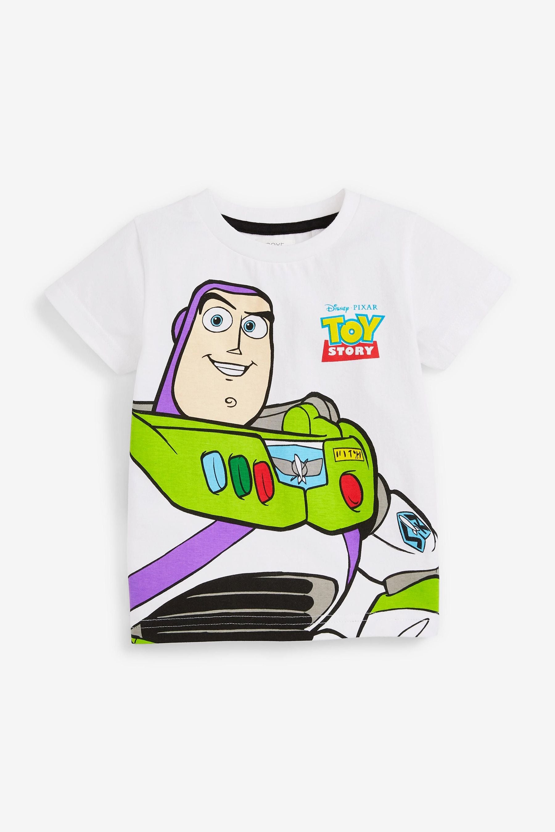 White Toy Story Buzz License T-Shirt (3mths-8yrs)