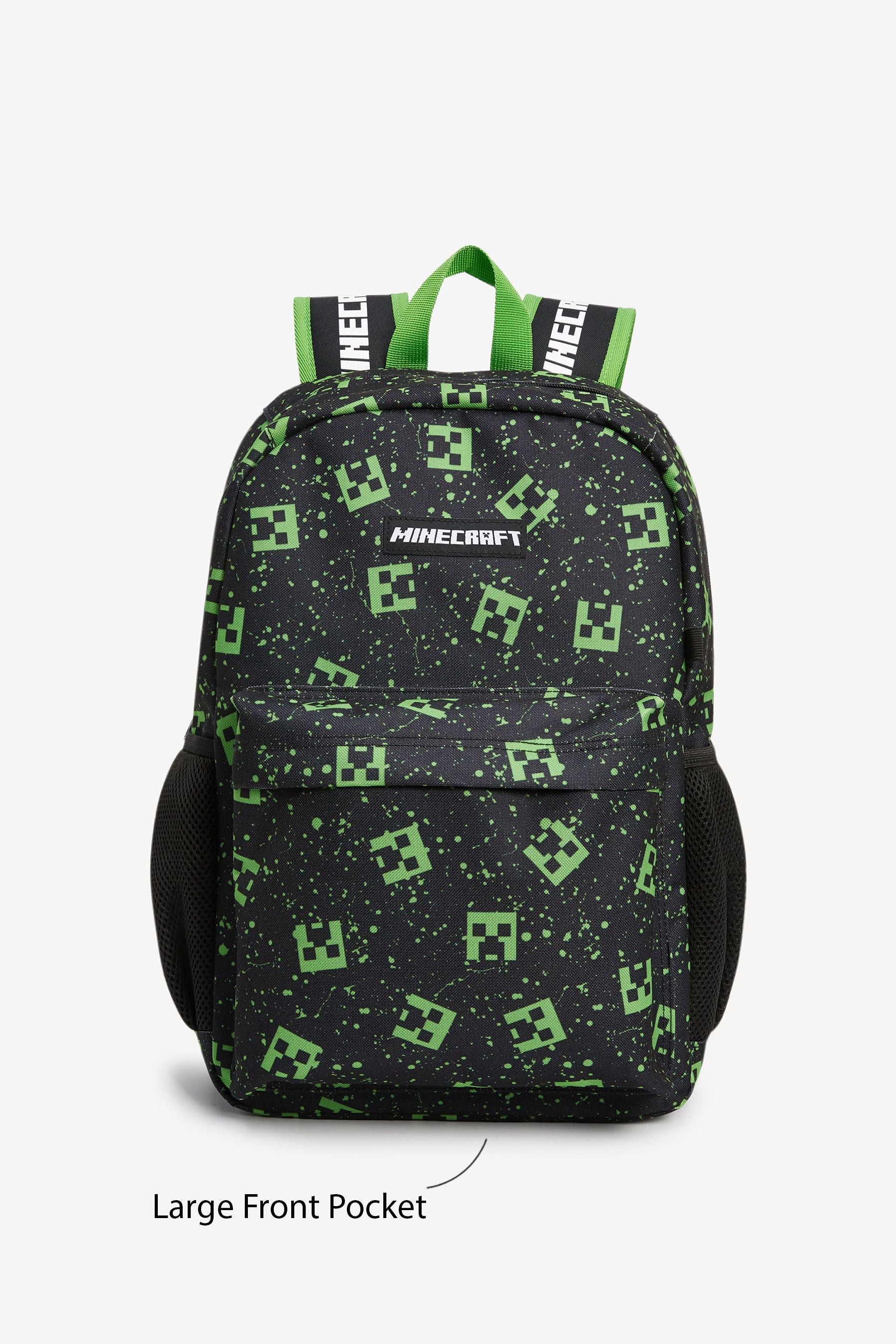 Black Minecraft Backpack