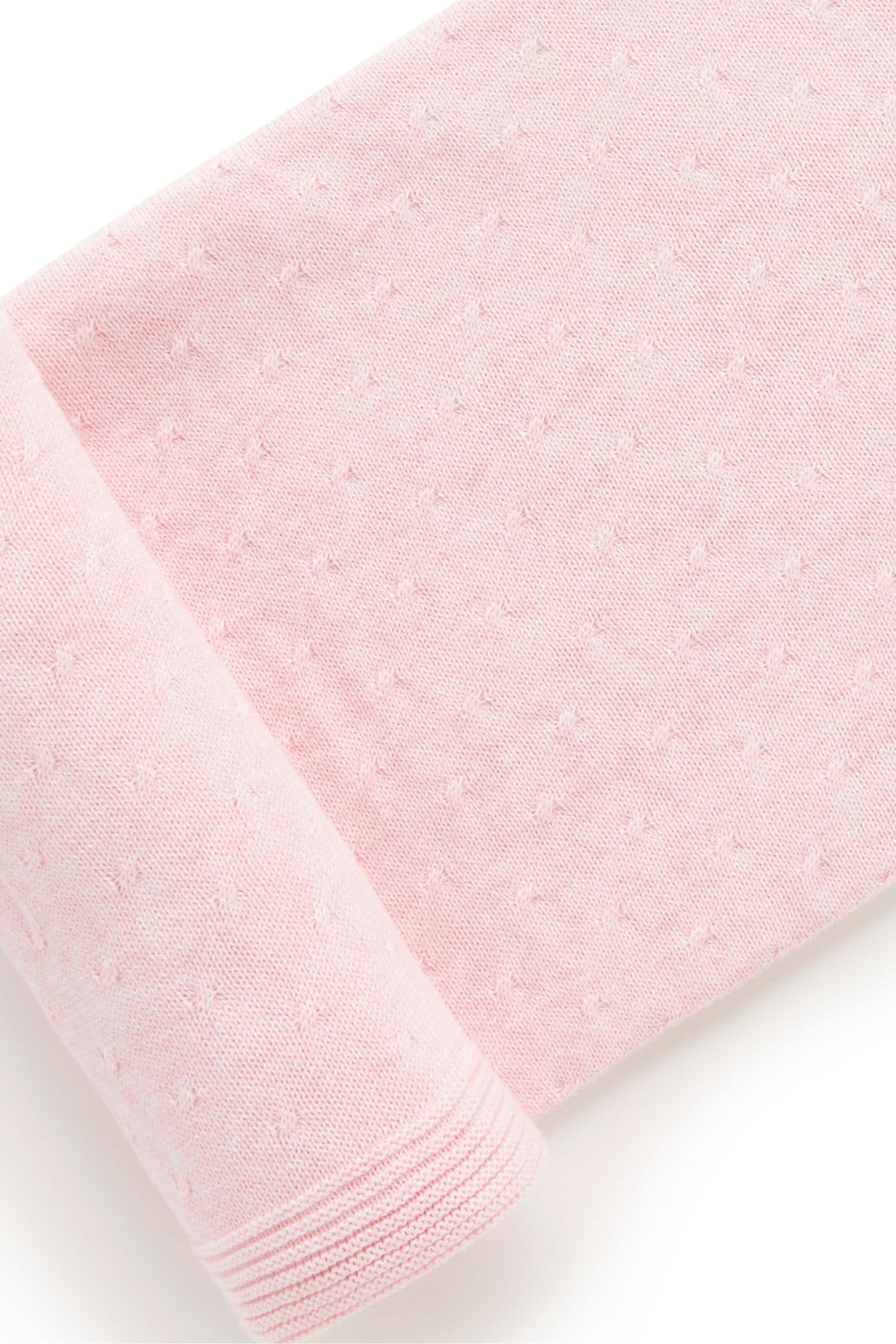 Pink Purebaby Pink Essentials Blanket