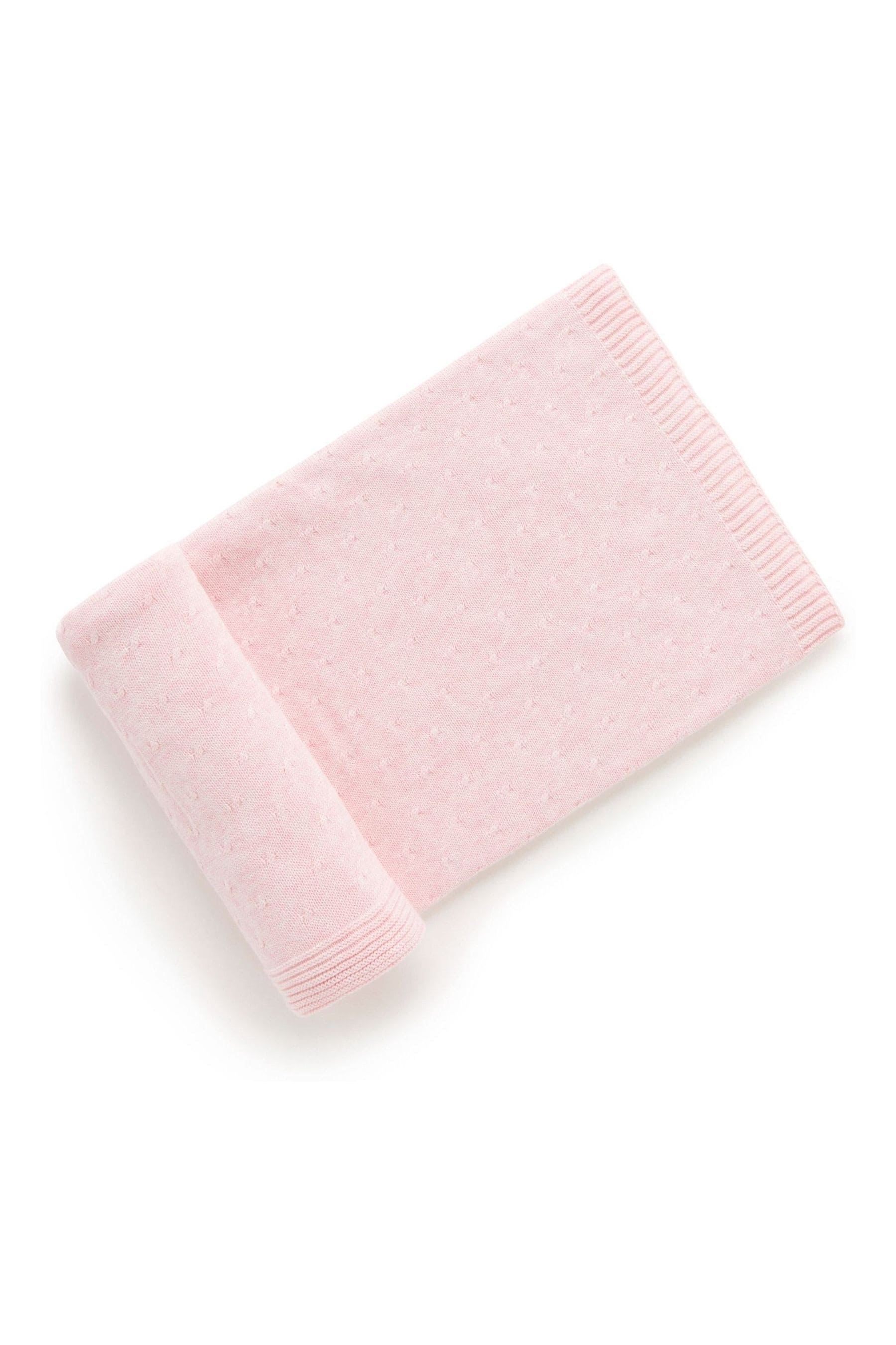 Pink Purebaby Pink Essentials Blanket