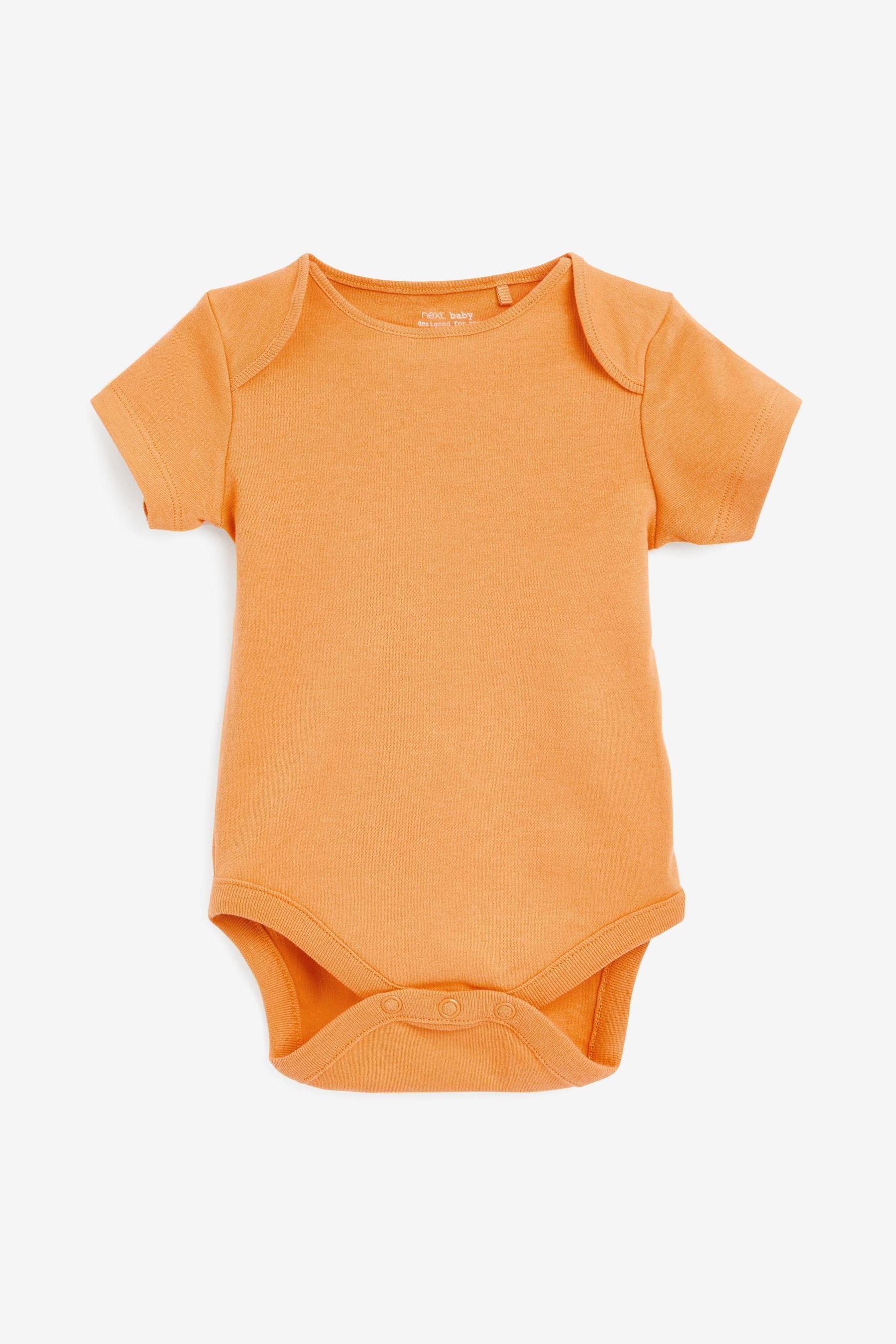 Bright Baby 5 Pack Short Sleeve Bodysuits (0mths-3yrs)