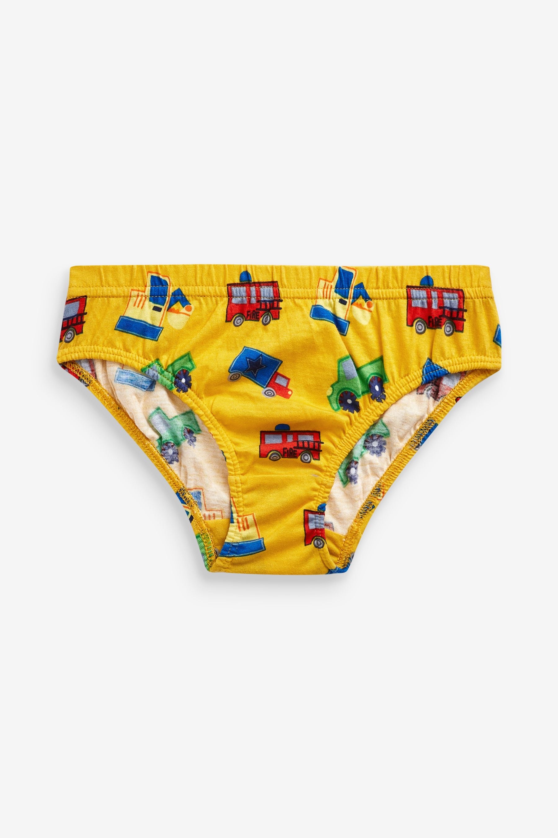 Multi 7 Pack Nursery Print Briefs (1.5-10yrs)