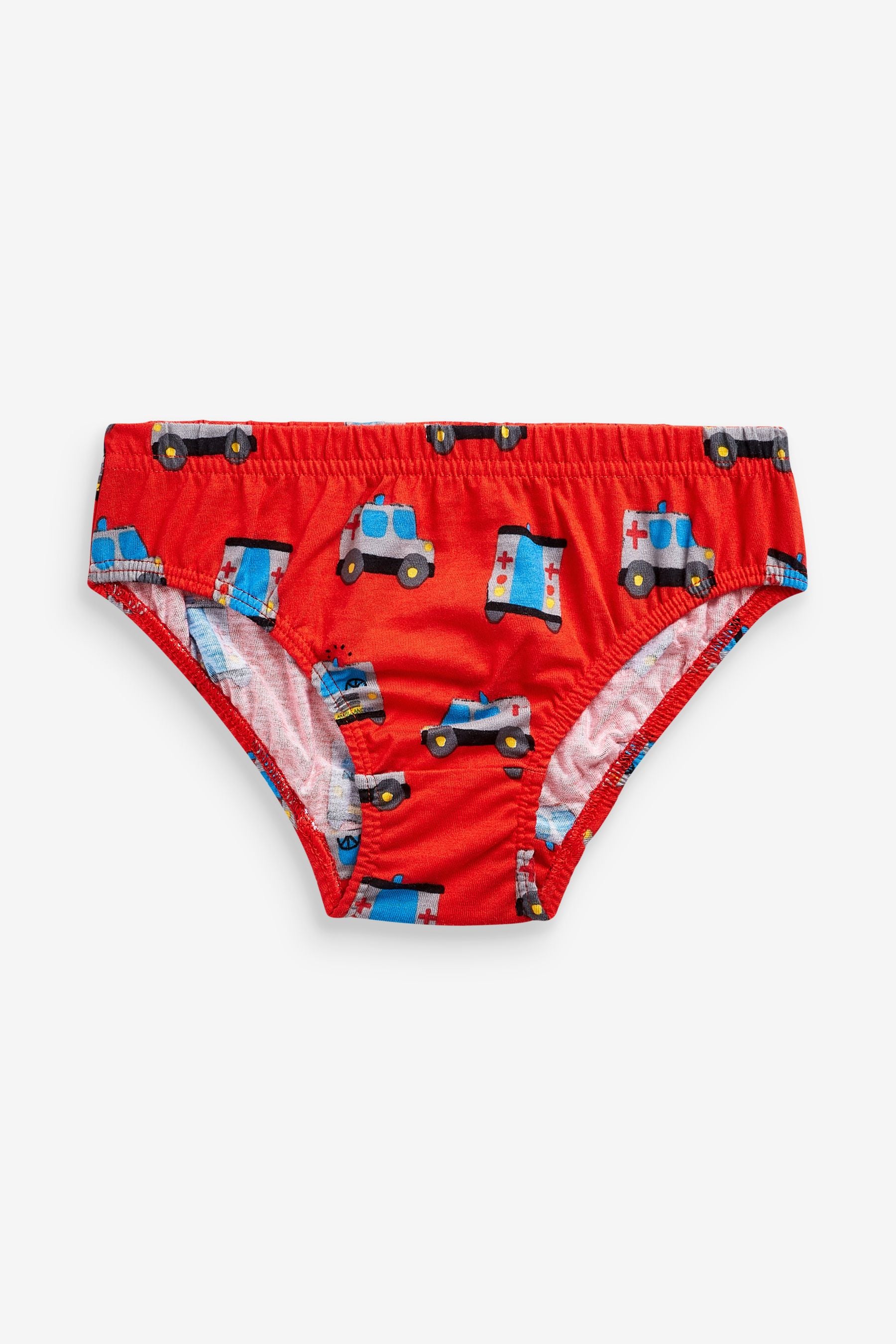 Multi 7 Pack Nursery Print Briefs (1.5-10yrs)