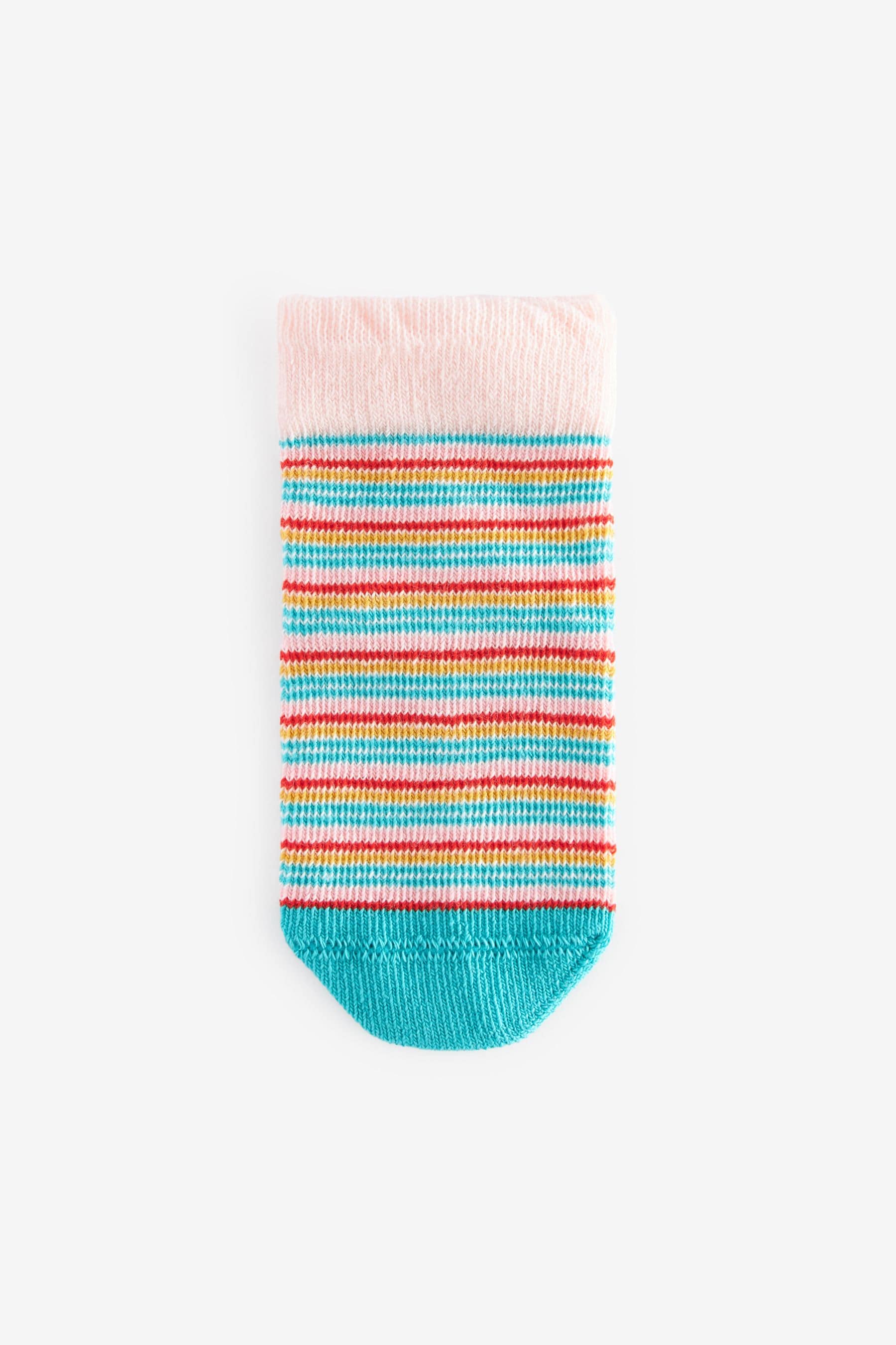 Multi Rainbow Baby Socks 3 Pack (0mths-2yrs)