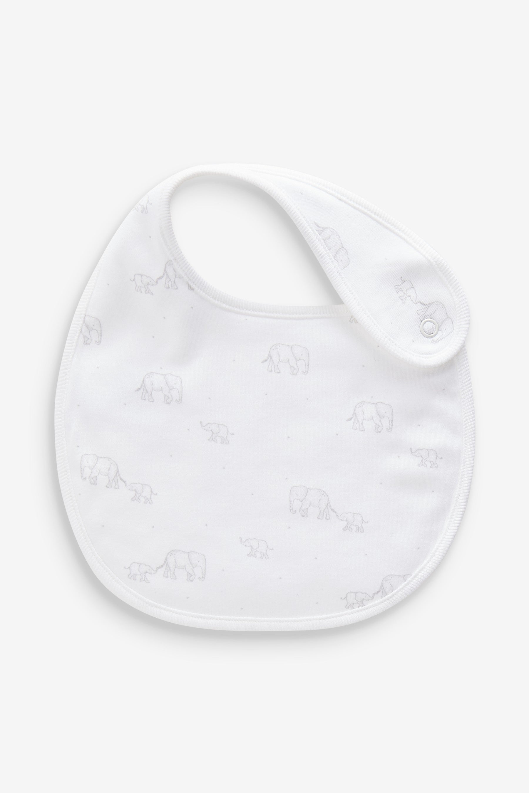 Grey Character 4 Pack Regular Bibs